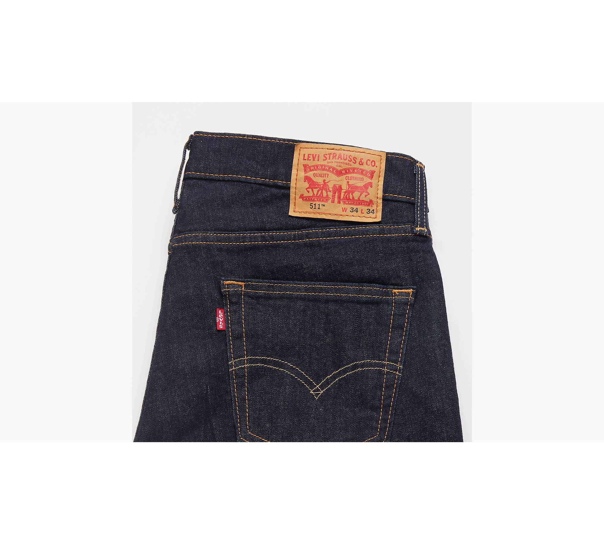 Levi's Men's 511 Slim Jeans, Begonia Overt - Advanced Stretch, 29W