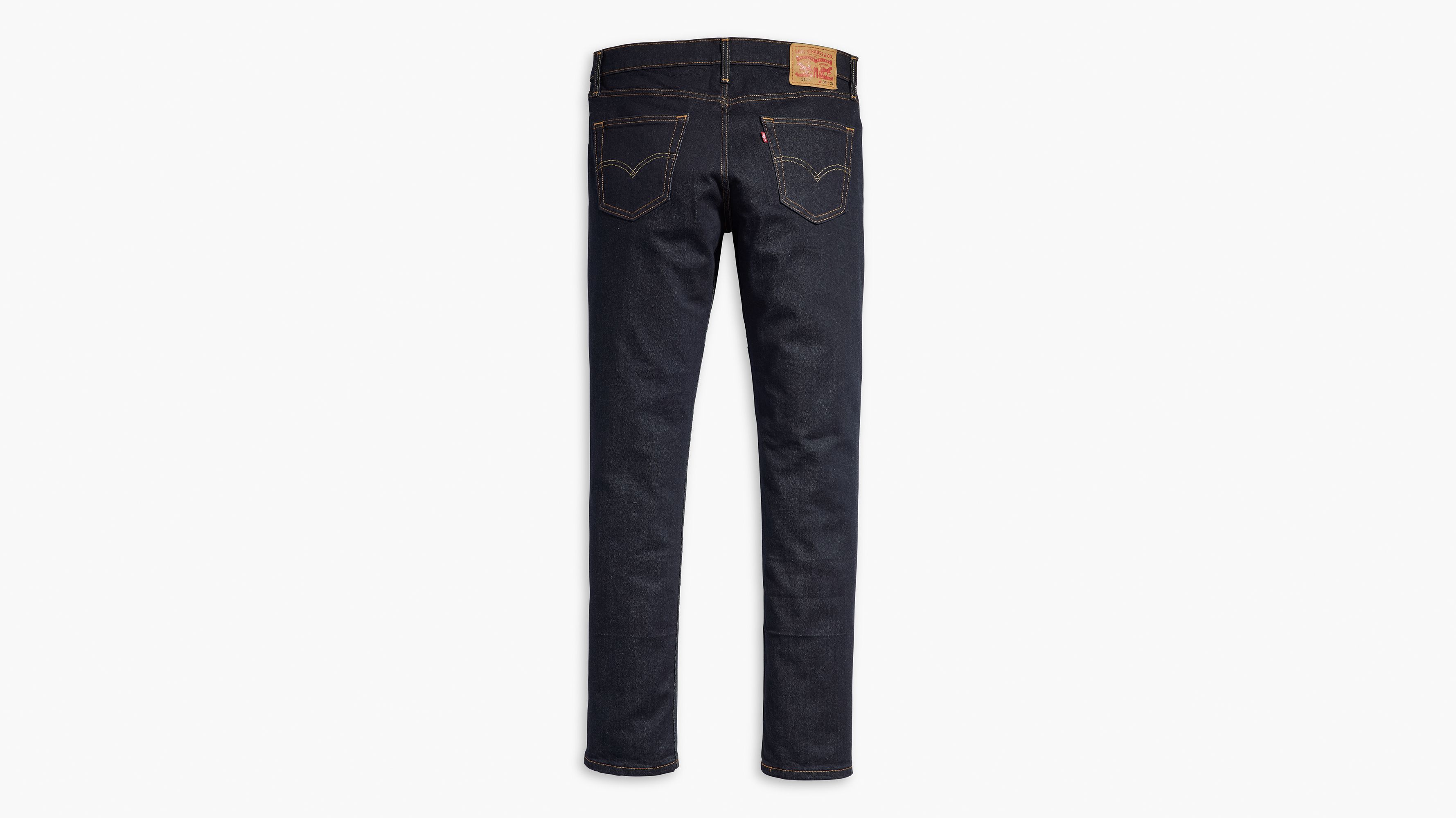 Jeans slim Levi's 511 lavado obscuro corte ajustado para niño