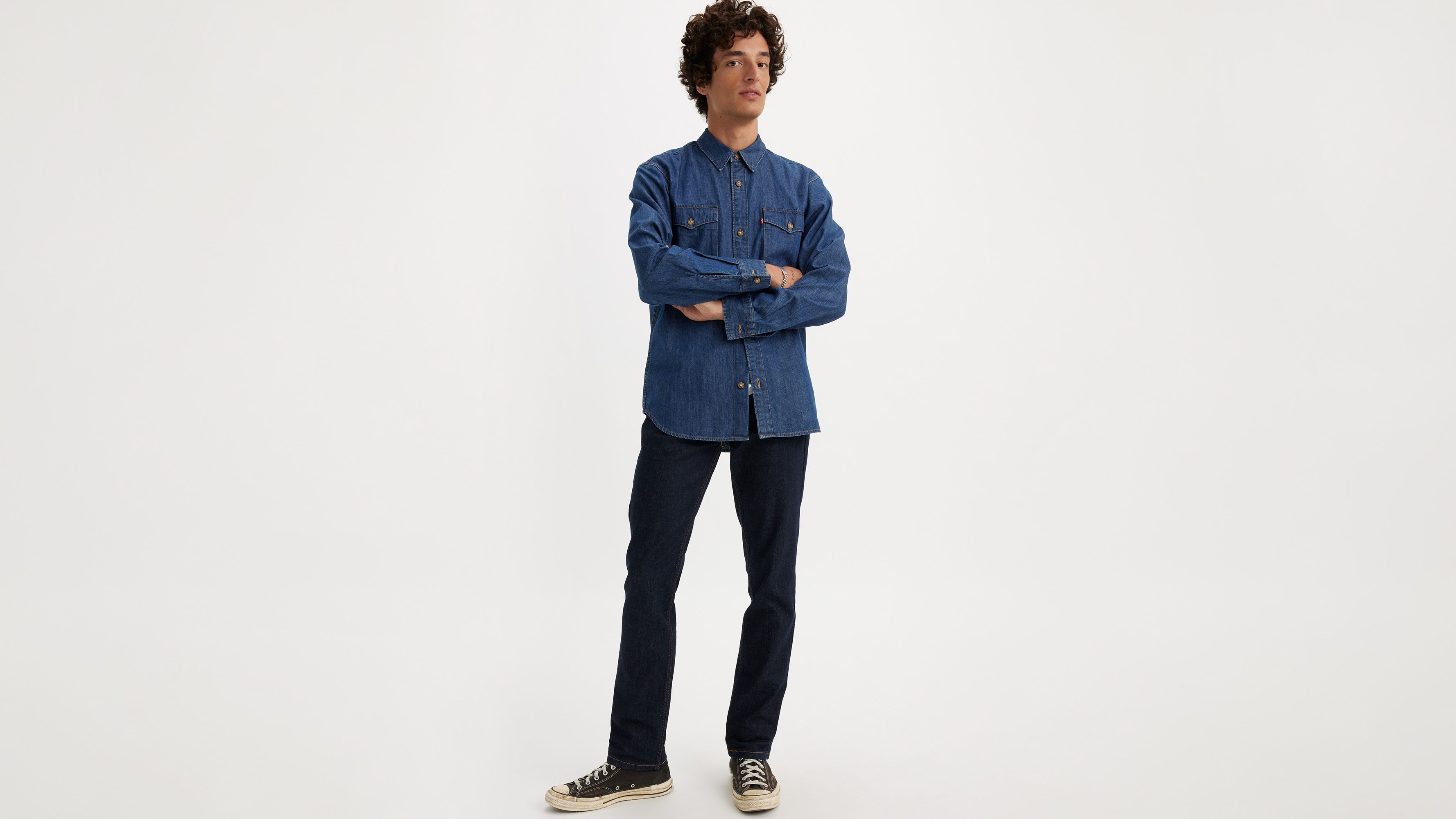 Dark hollow color clearance levis