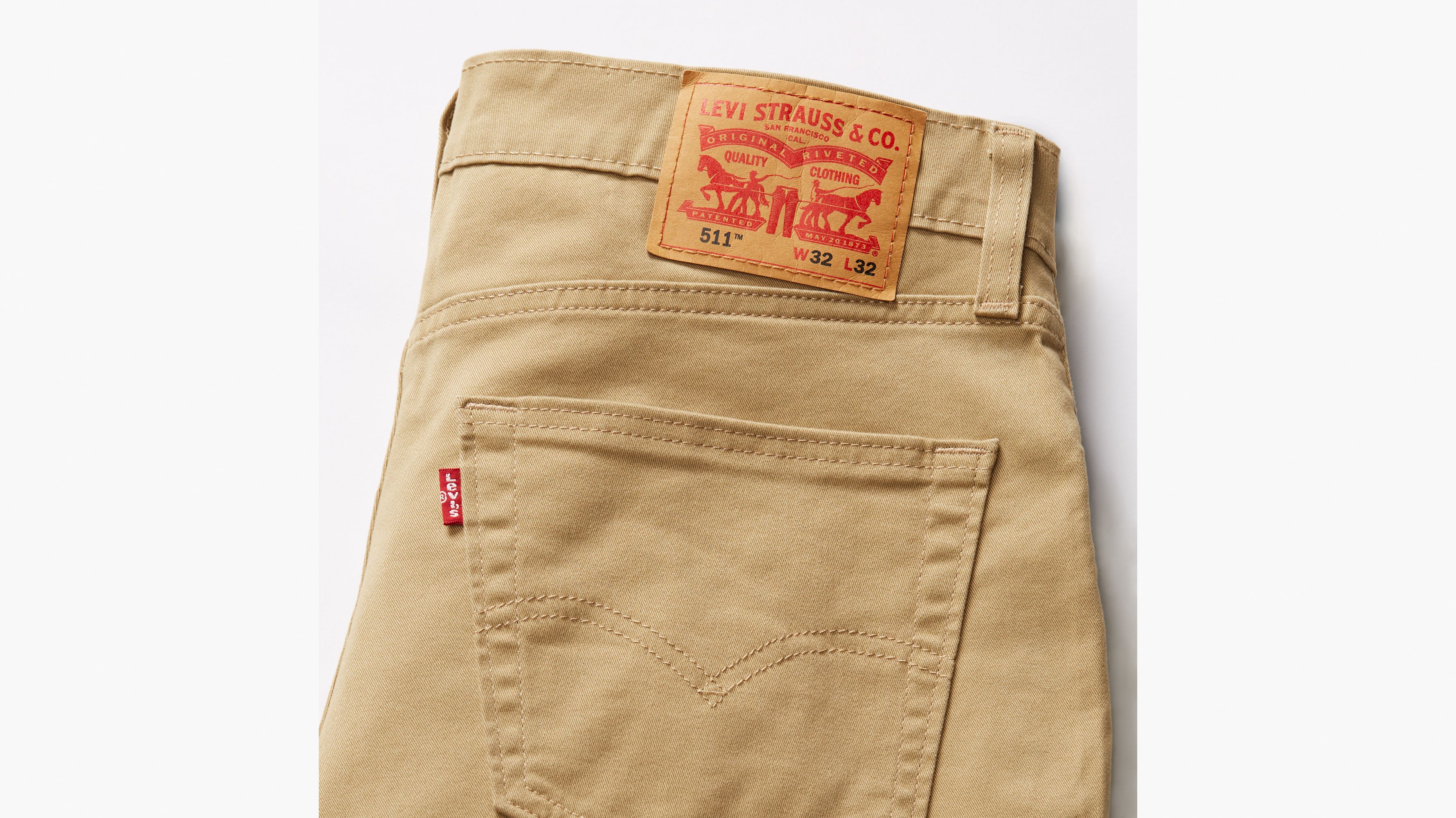 Khaki levi jeans on sale