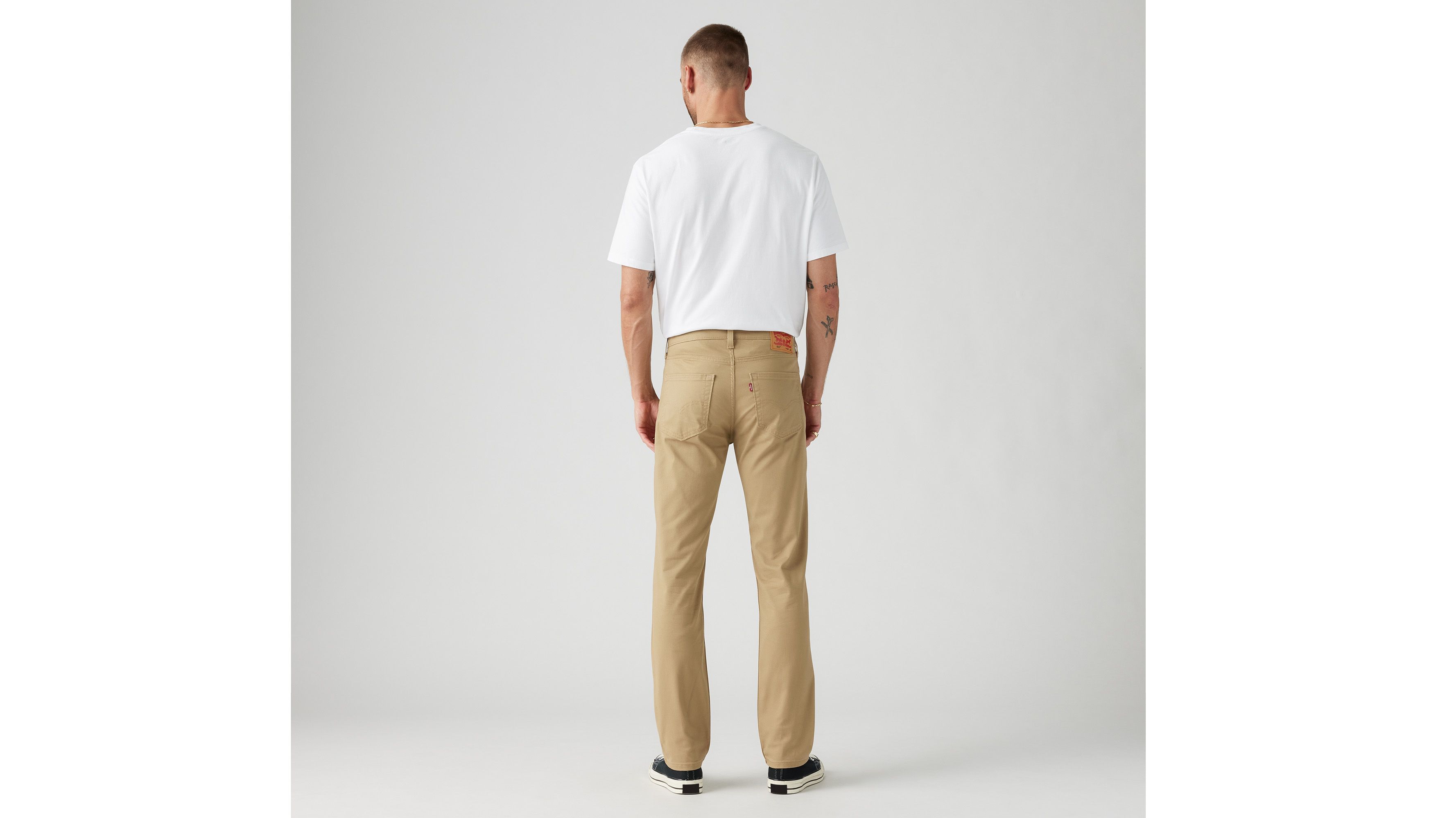 511™ Slim Fit All Seasons Tech Men's Pants - Brown | Levi's® US