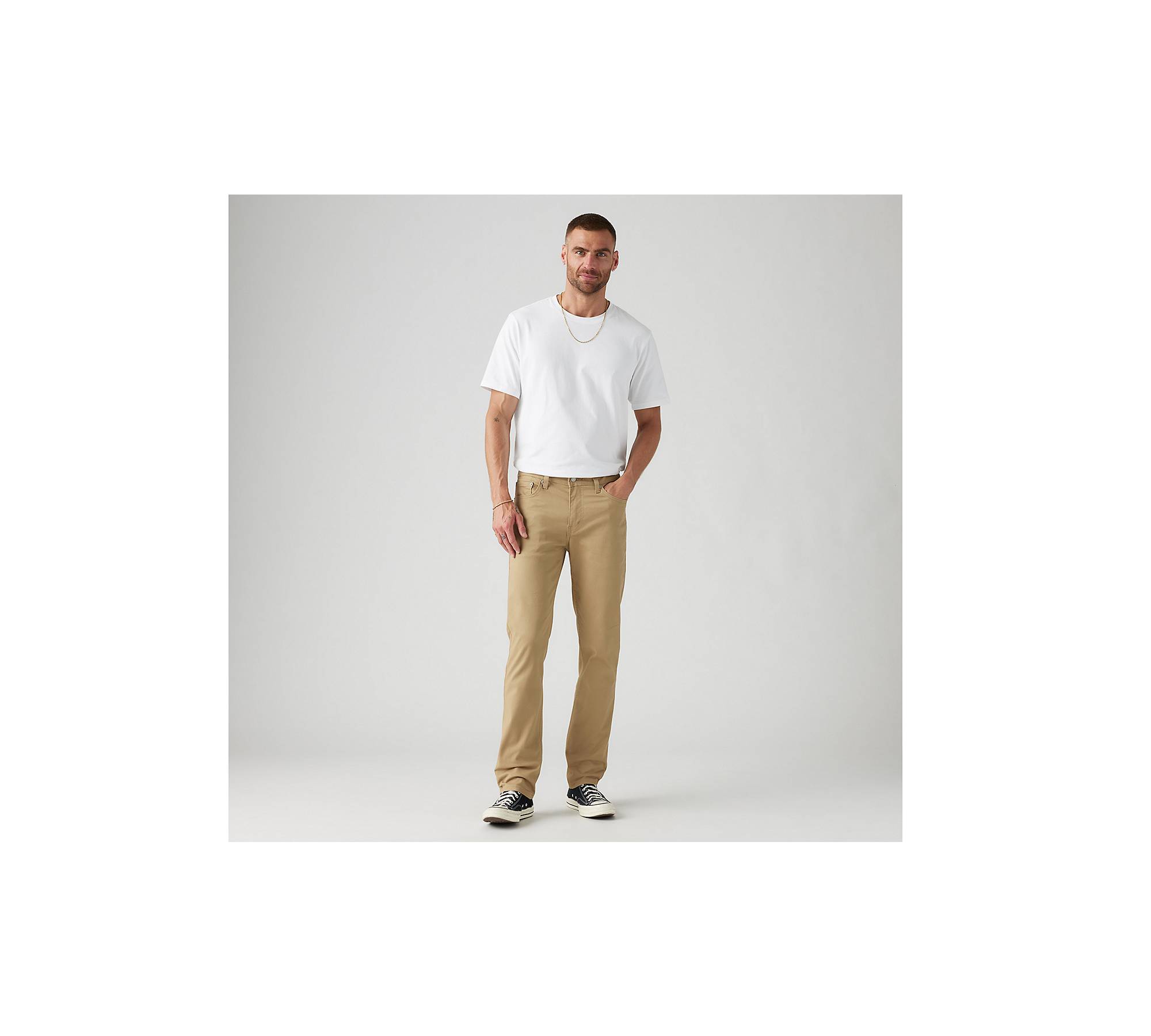 511™ Slim Fit All Seasons Men's Pants - Brown | Levi's® US
