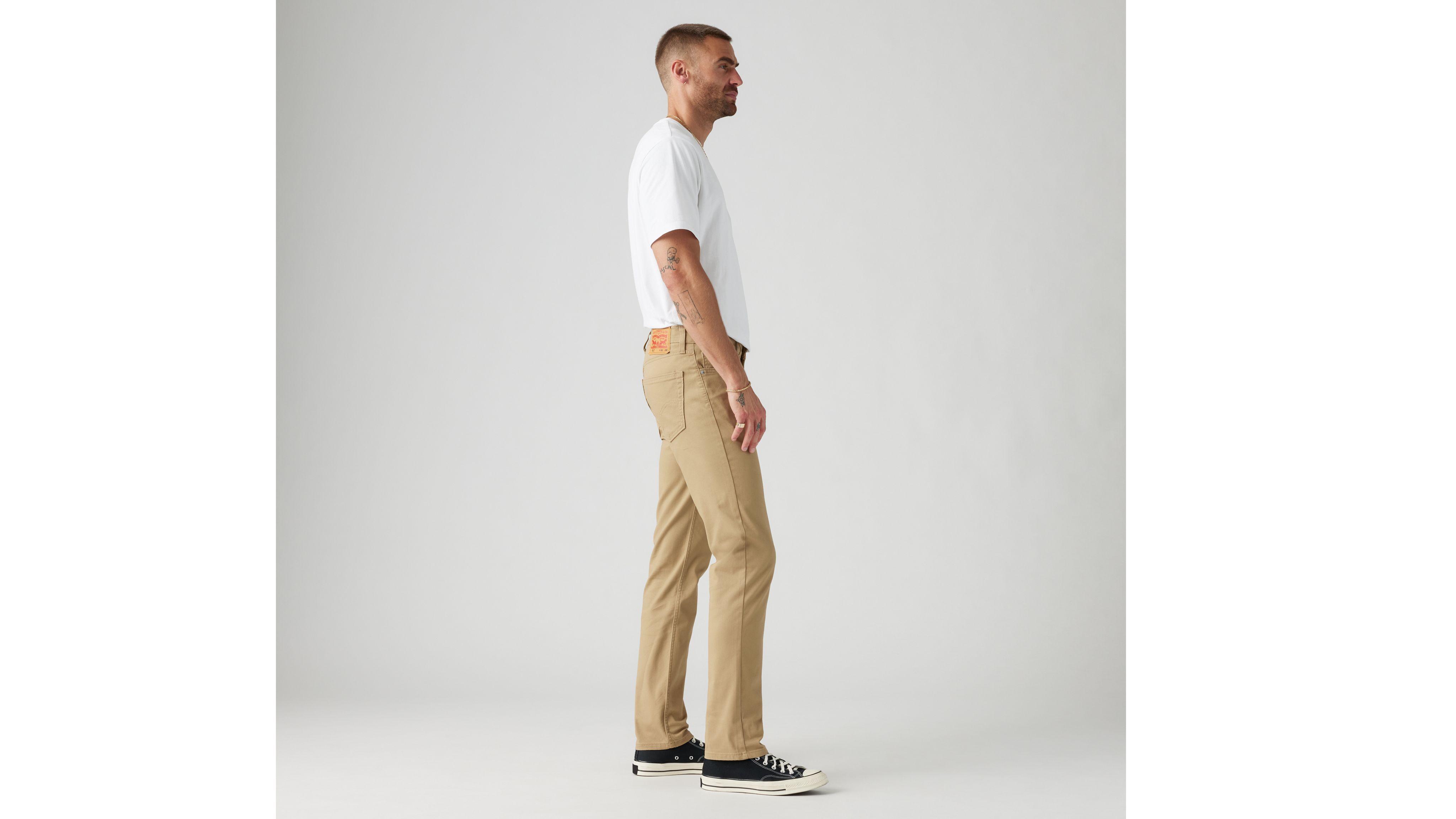 511™ Slim Fit All Seasons Tech Men's Pants - Brown | Levi's® US