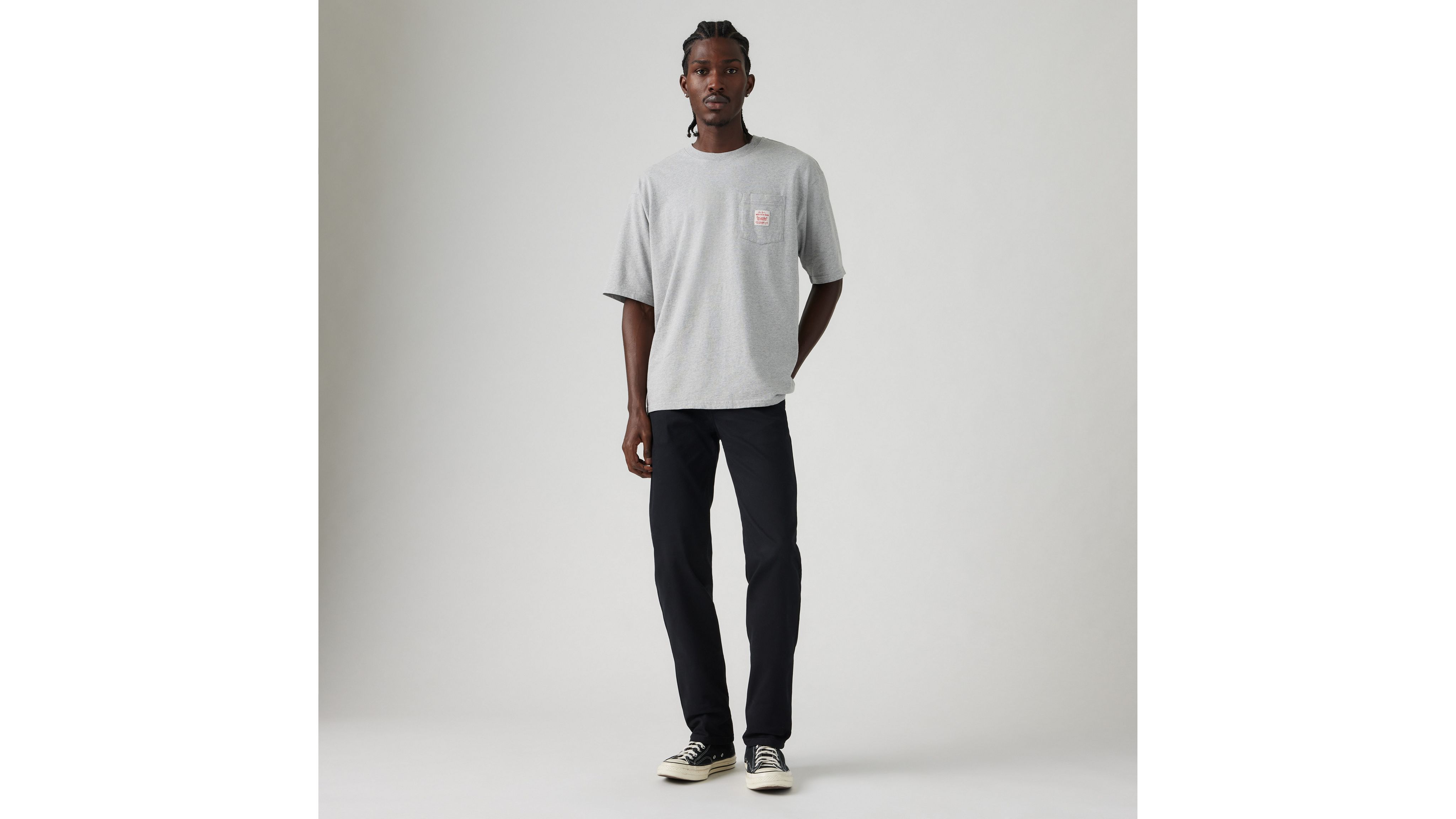 511™ Slim Fit All Seasons Men's Pants - Black | Levi's® US