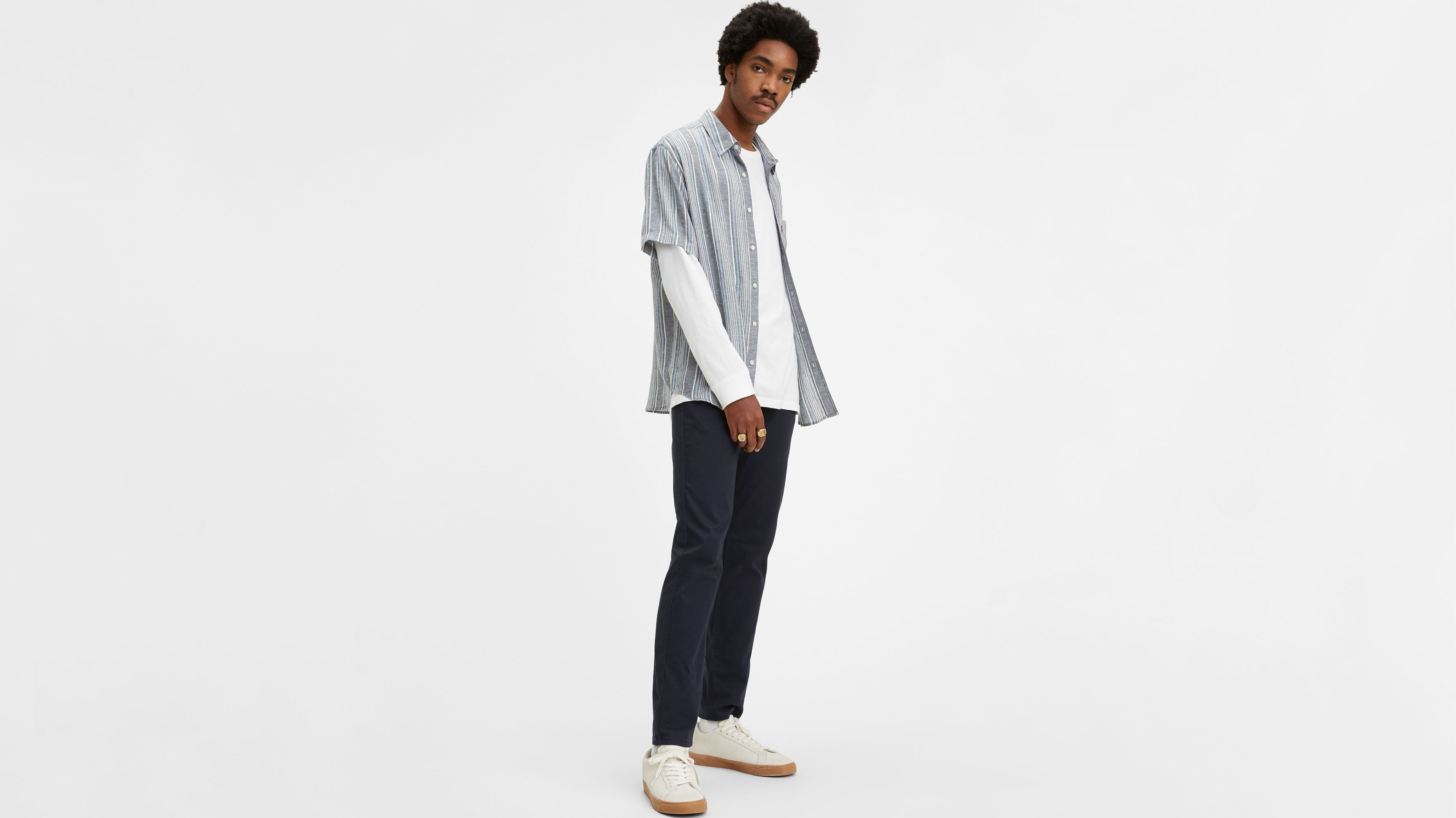 511™ Slim Fit All Seasons Men's Pants - Blue | Levi's® US