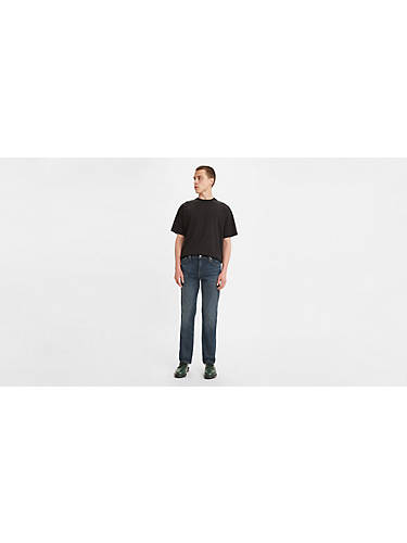 리바이스 Levi 511 Slim Fit Levi’s Flex Mens Jeans,The Thrill - Dark Wash - Stretch