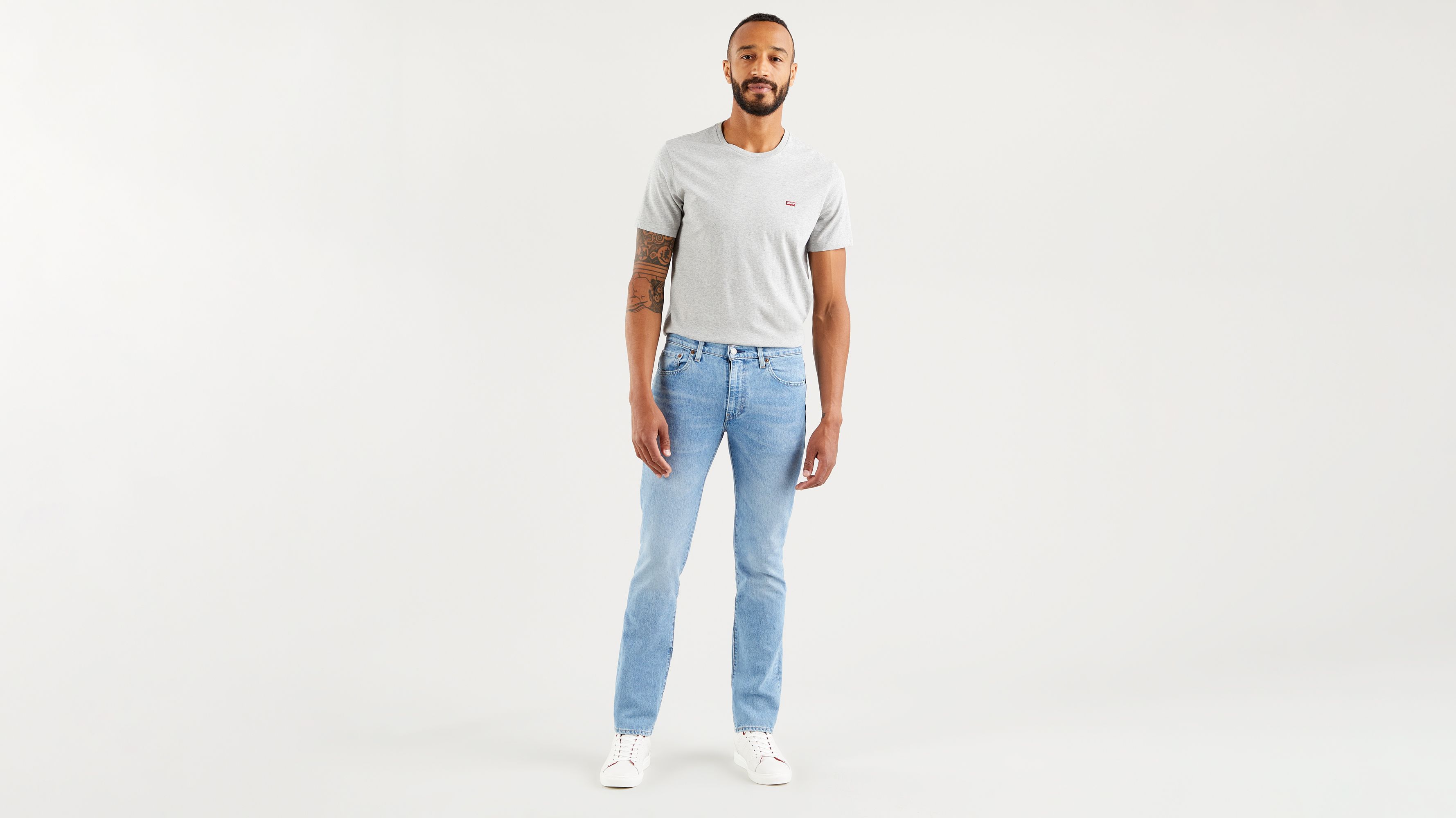 levi's 511 light blue