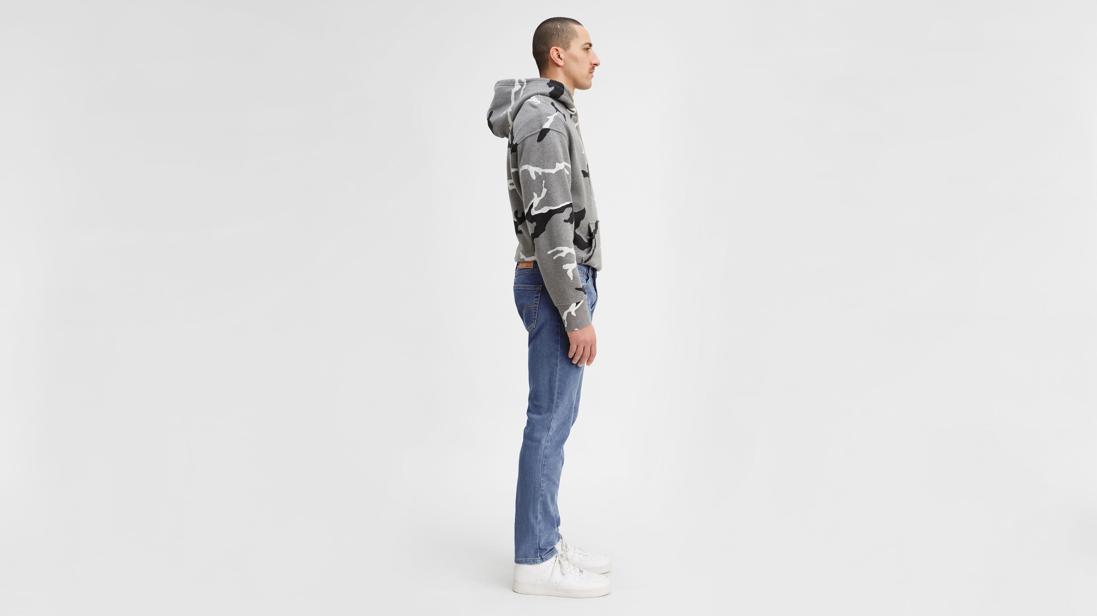 Оригінальні чоловічі джинси Levi’s 511 Slim Fit у кольорі Kota Ambon, вид збоку