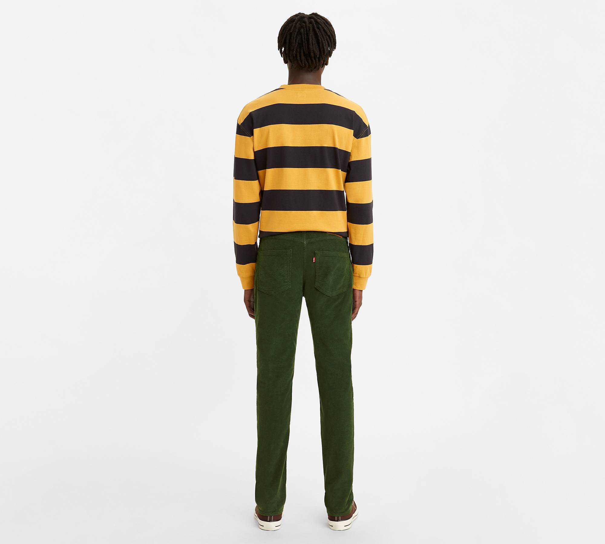 511™ Slim Fit Men's Corduroy Pants - Green | Levi's® US