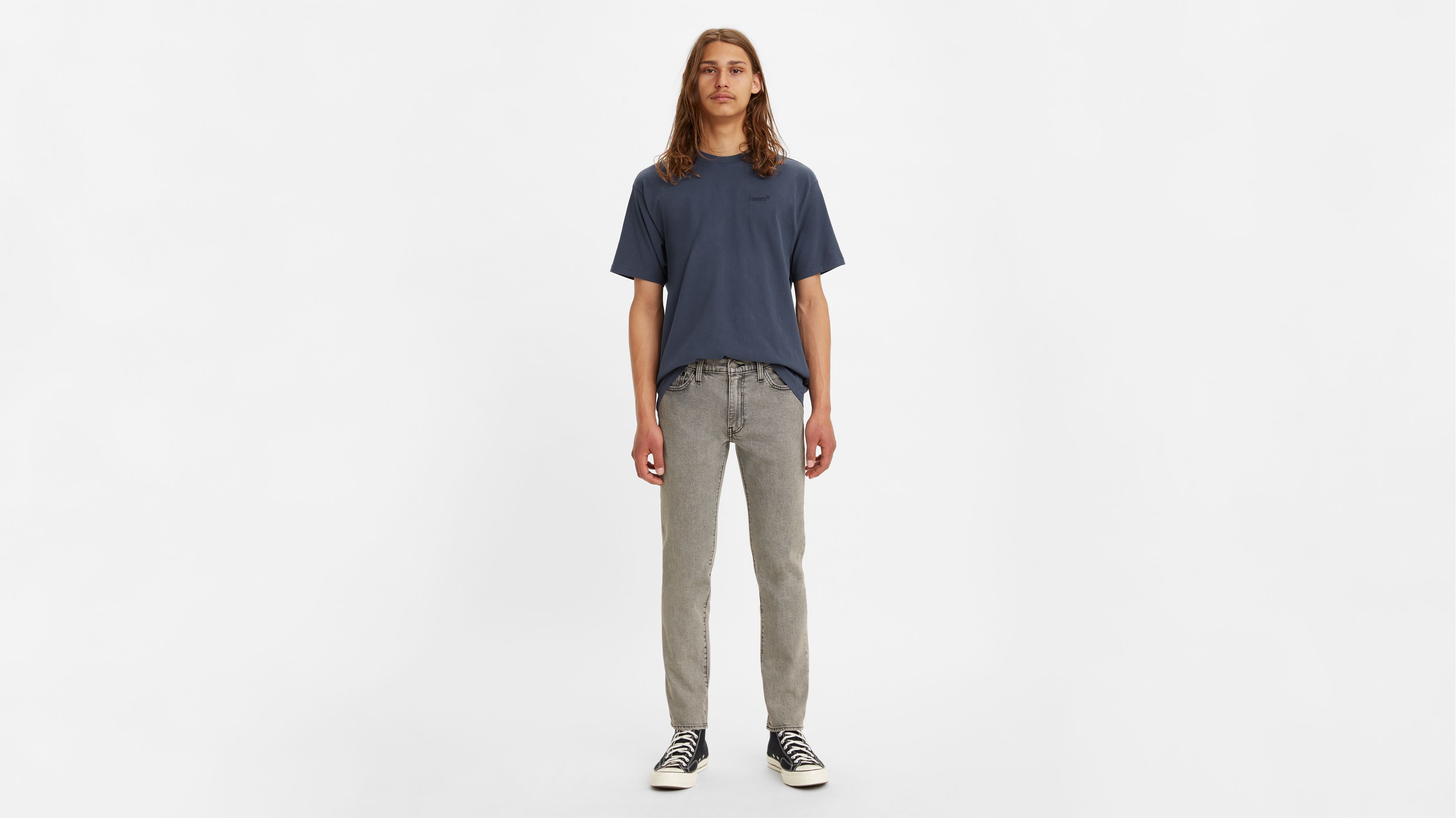 511™ Slim Fit Levi's® Flex Men's Jeans - Grey | Levi's® US