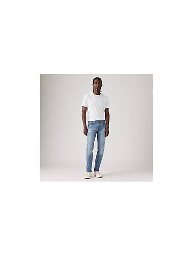 리바이스 Levi 511 Slim Fit Mens Jeans,Mighty Mid - Medium Wash - Stretch