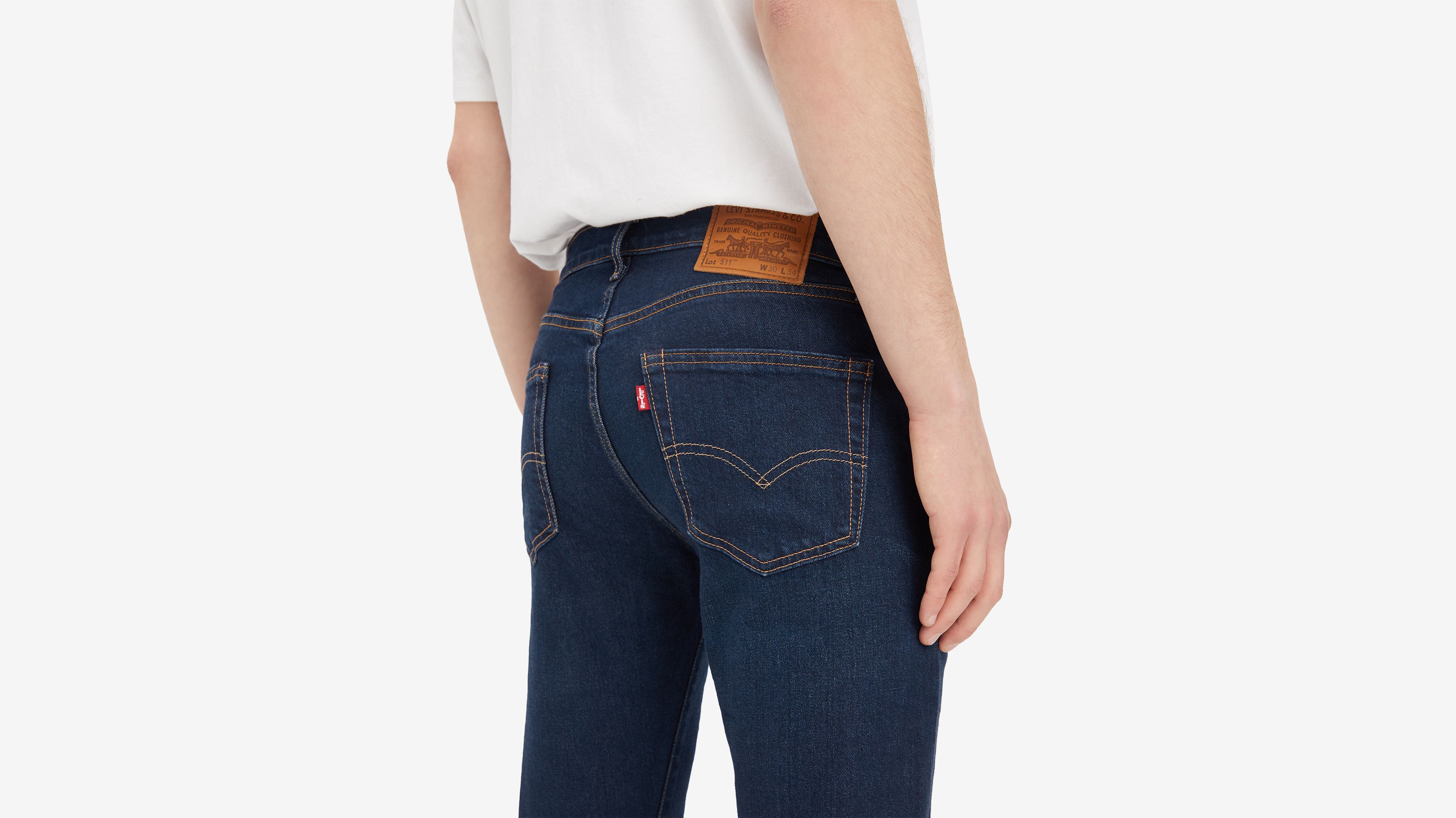 511™ Slim Fit Selvedge Men's Jeans 2