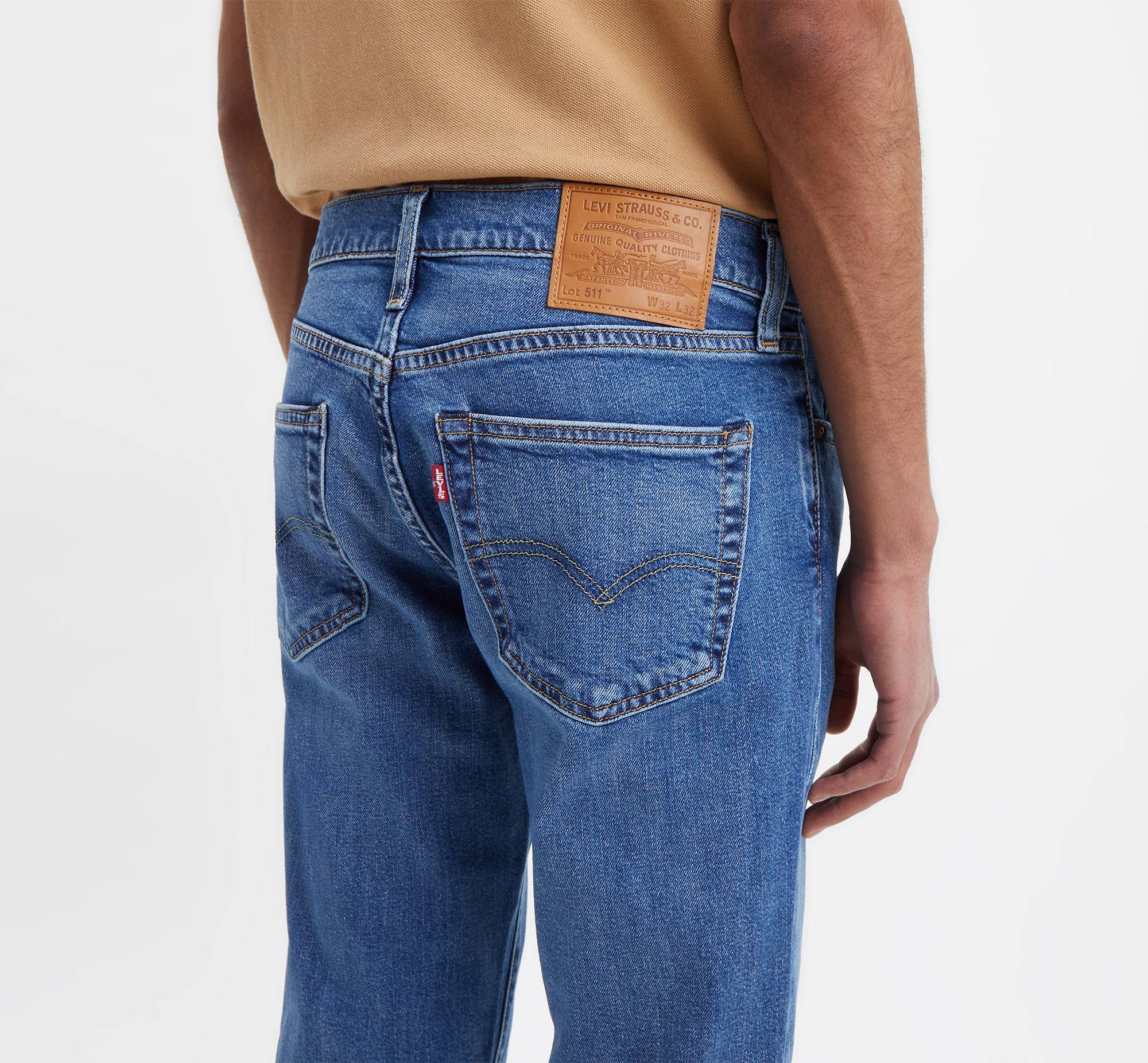 511™ Slim Fit Levi's® Flex Men's Jeans - Medium Wash | Levi's® US