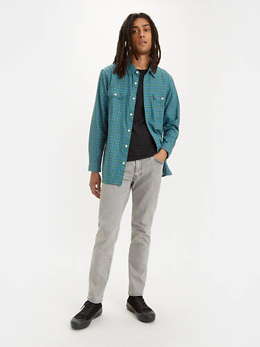 리바이스 Levi 511 Slim Fit Mens Jeans,Positive Space - Grey - Stretch