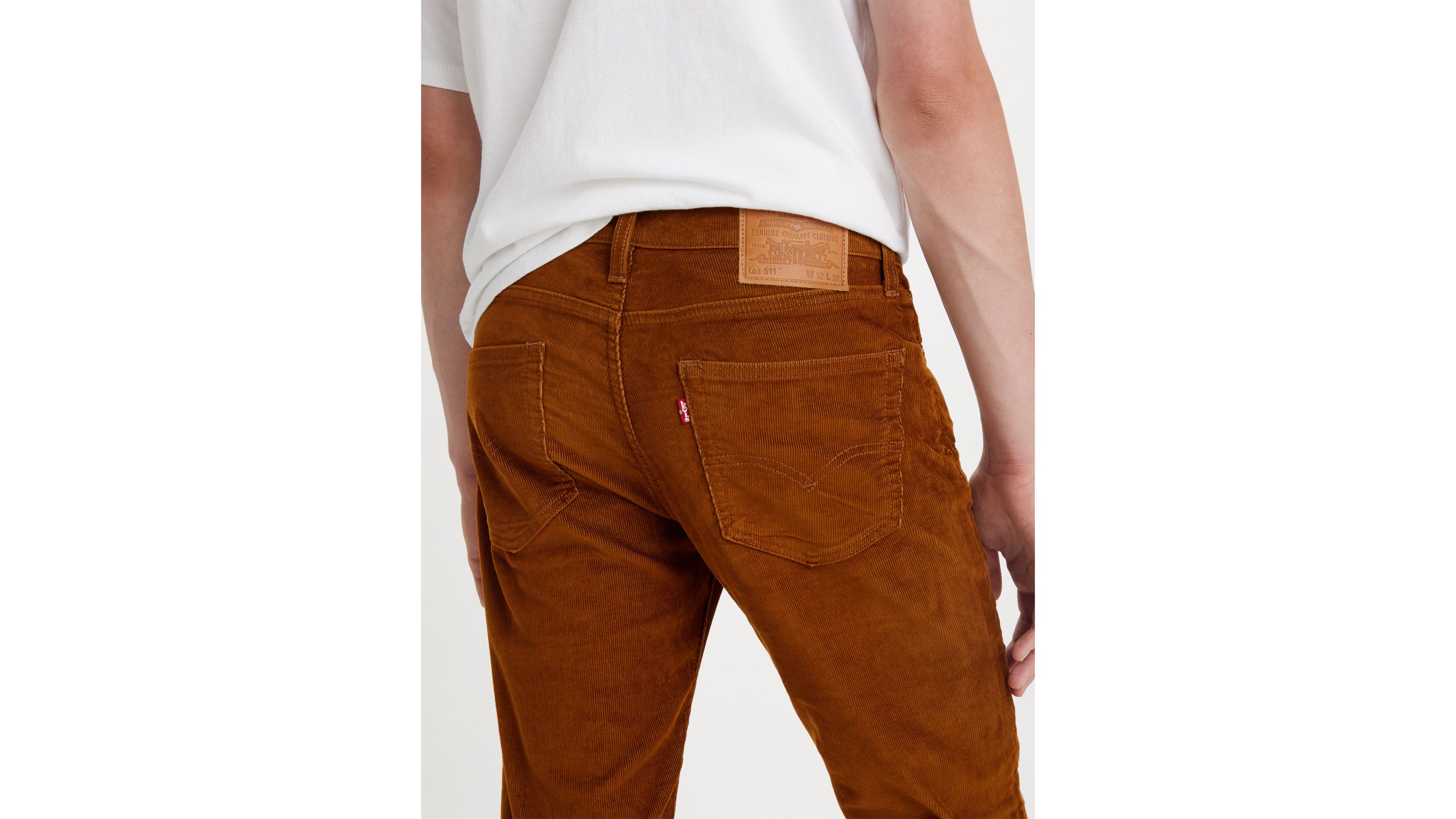 511 Corduroy Slim Pants Brown Levi s ES