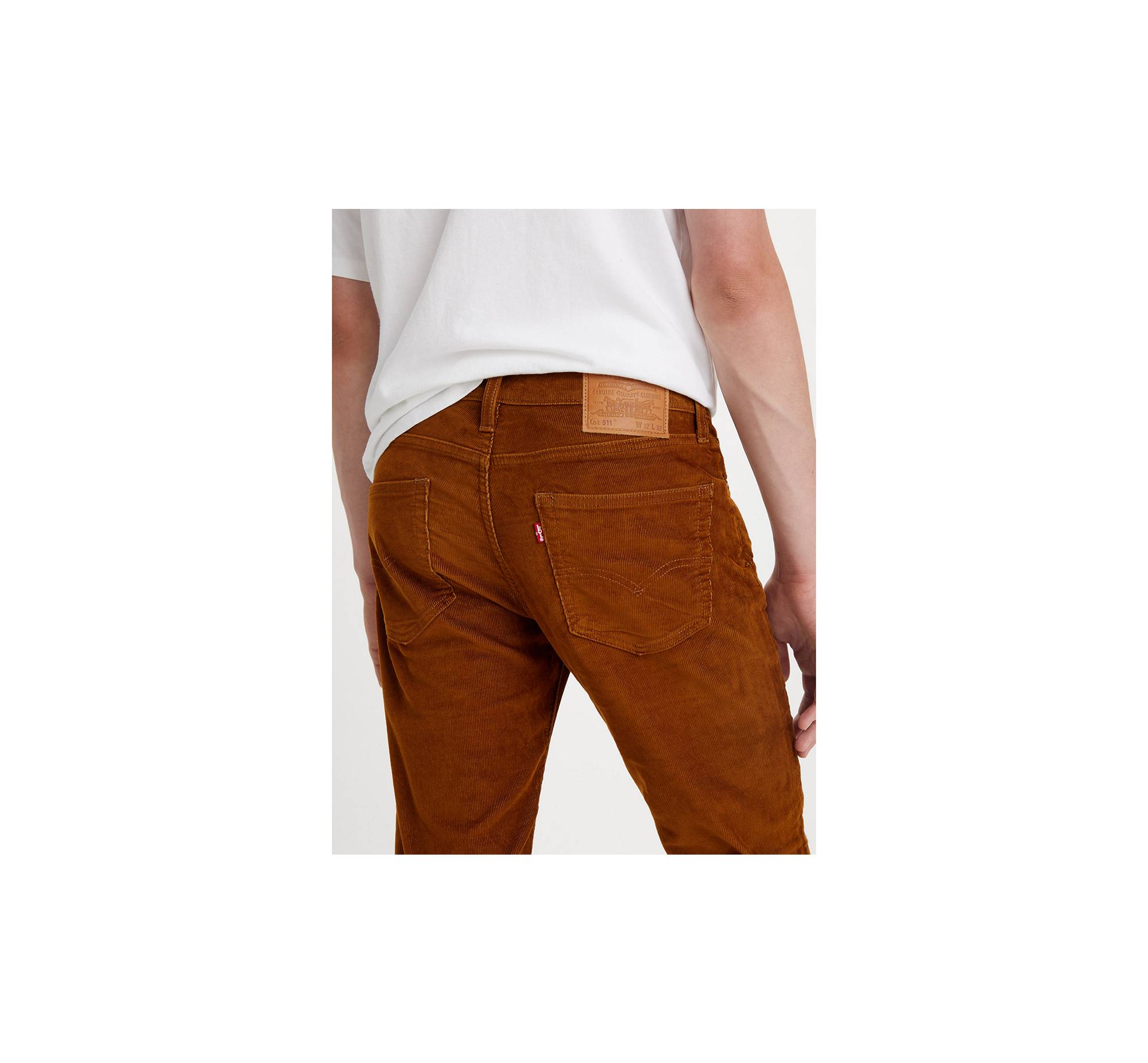 Pantalones De Pana 511™ De Estrecho - Marrón | Levi's® ES