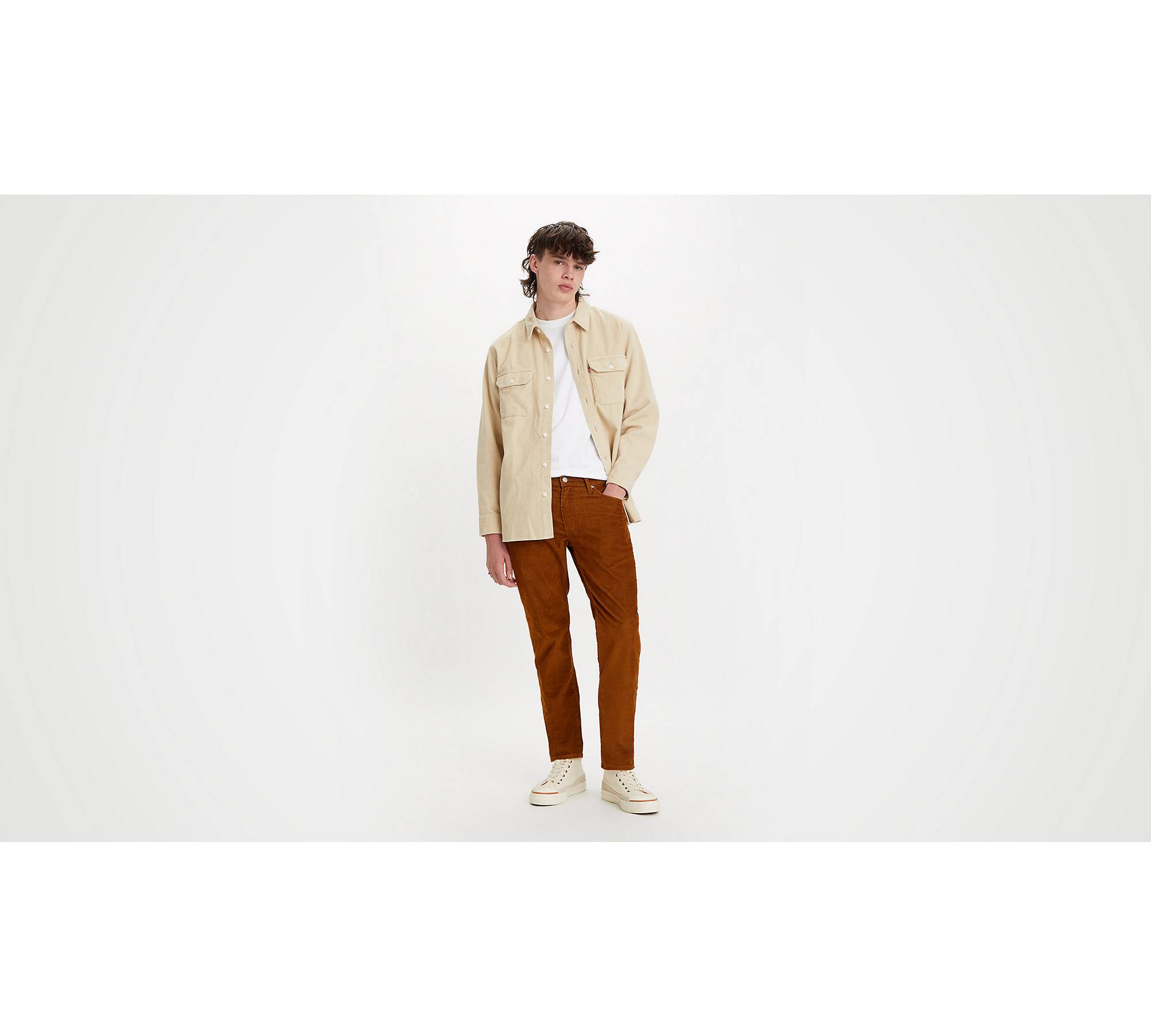 511™ Corduroy Slim Pants - Brown | Levi's® IT