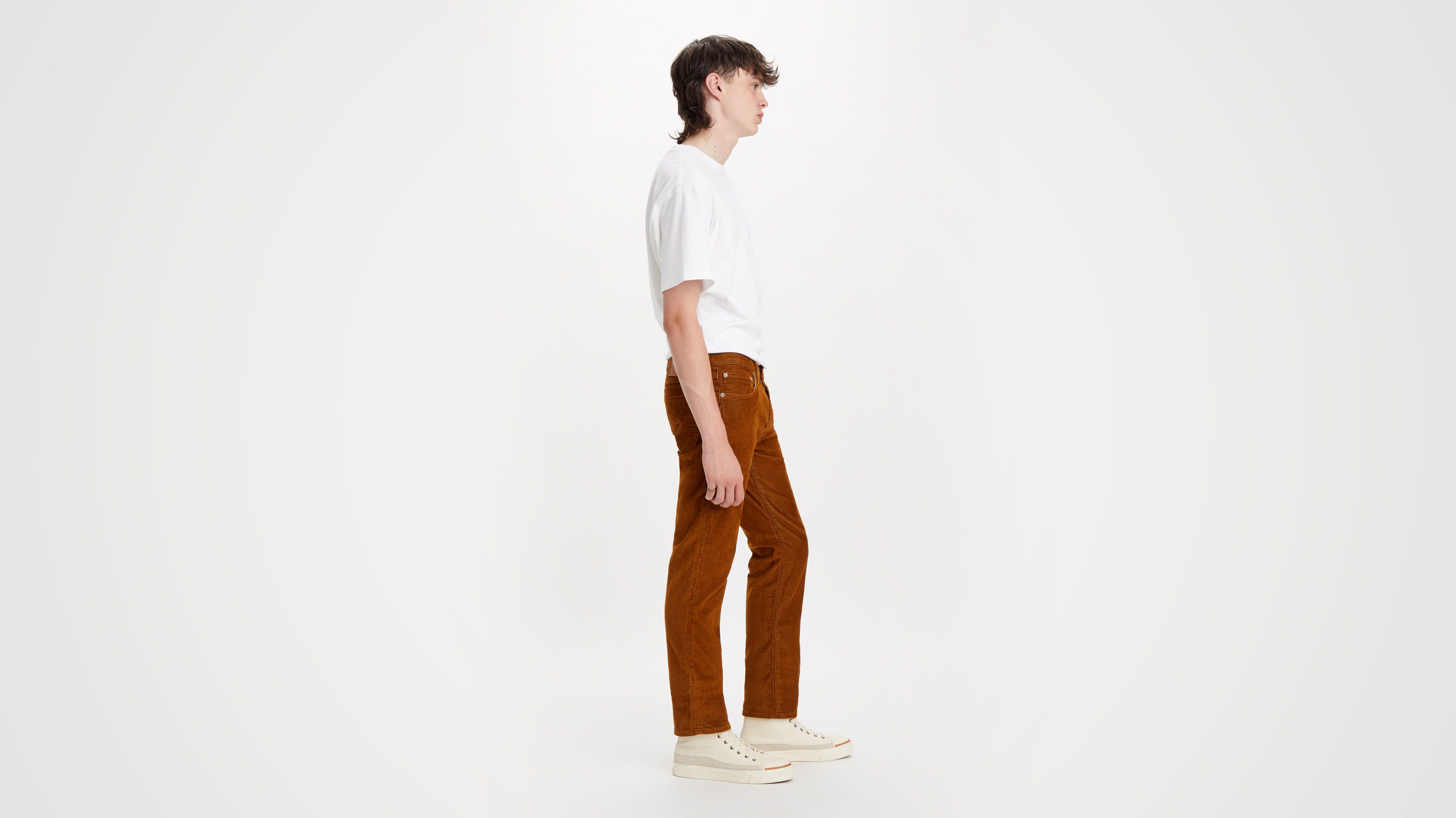 511™ Corduroy Slim Pants - Brown | Levi's® SI