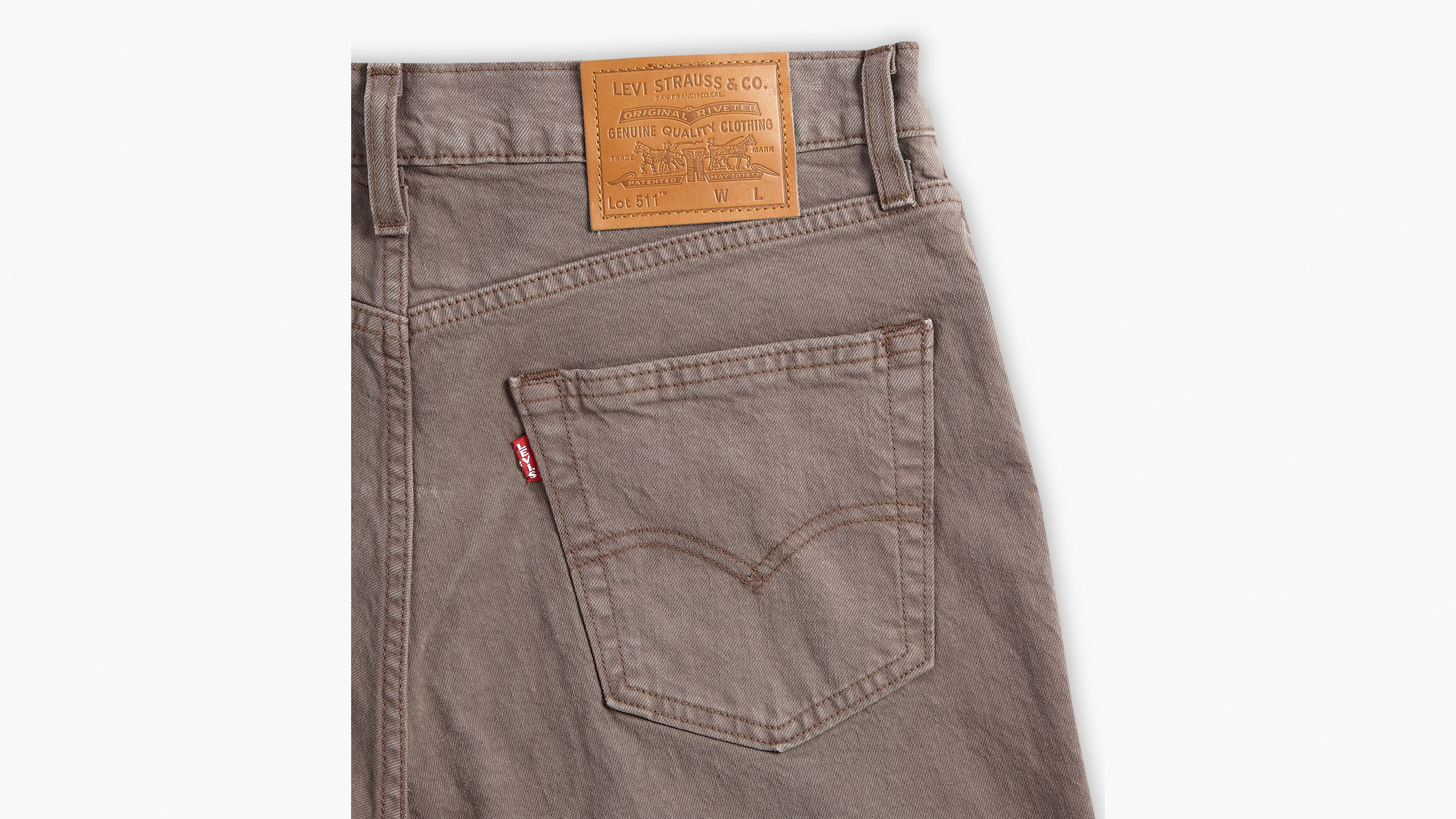 Brown store levis jeans