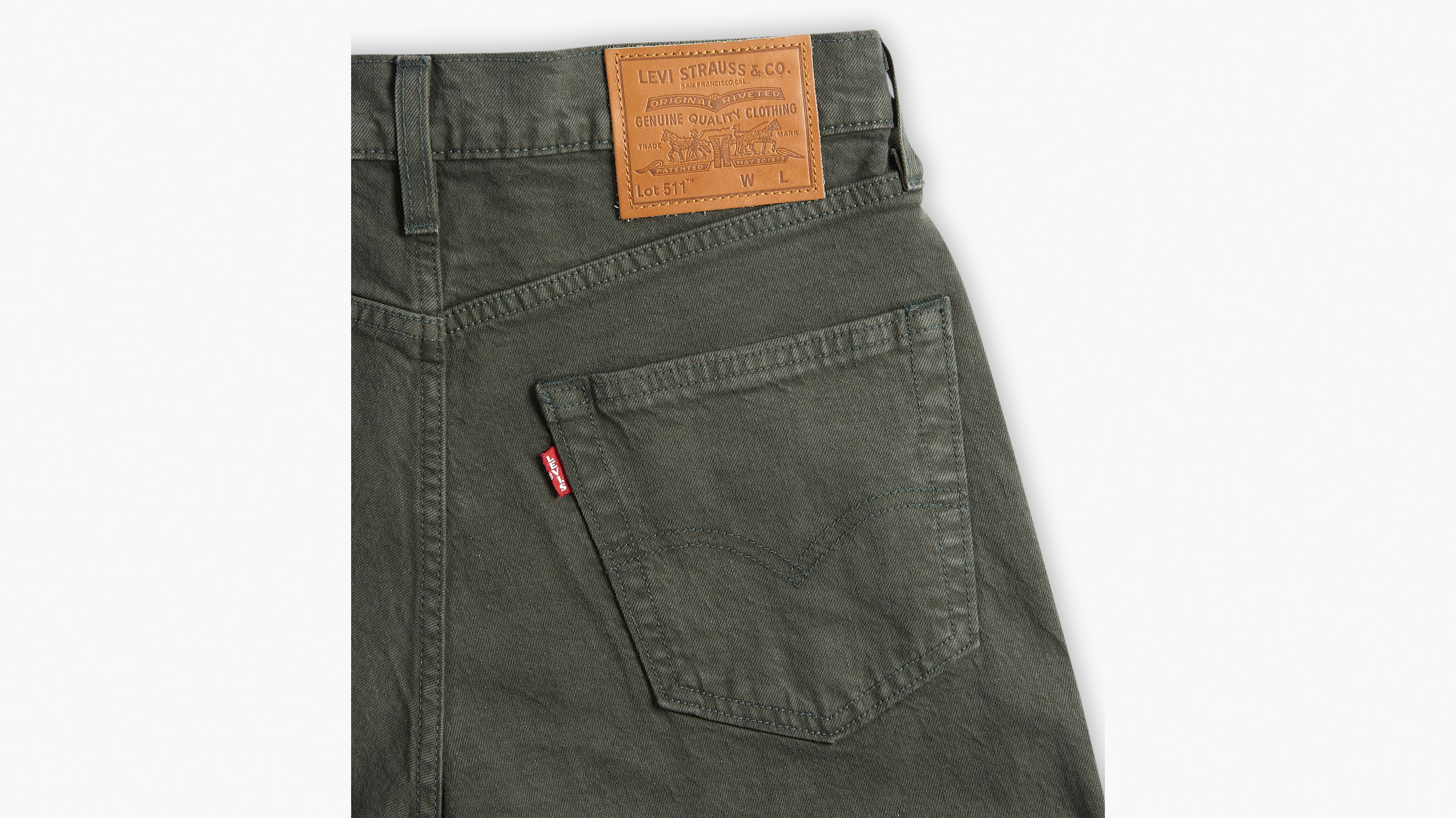 Olive green levi hot sale 501 jeans