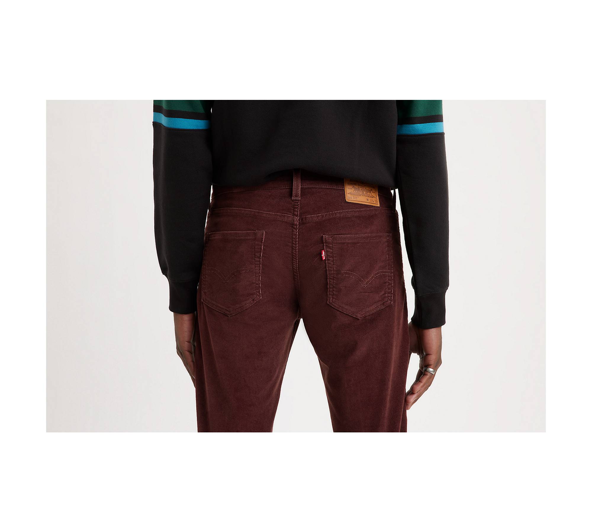 511™ Slim Fit Corduroy Men's Jeans - Brown | Levi's® US