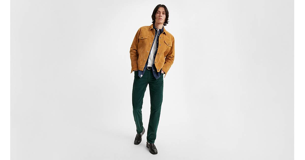 511™ Slim Fit Corduroy Men's Jeans - Green | Levi's® CA