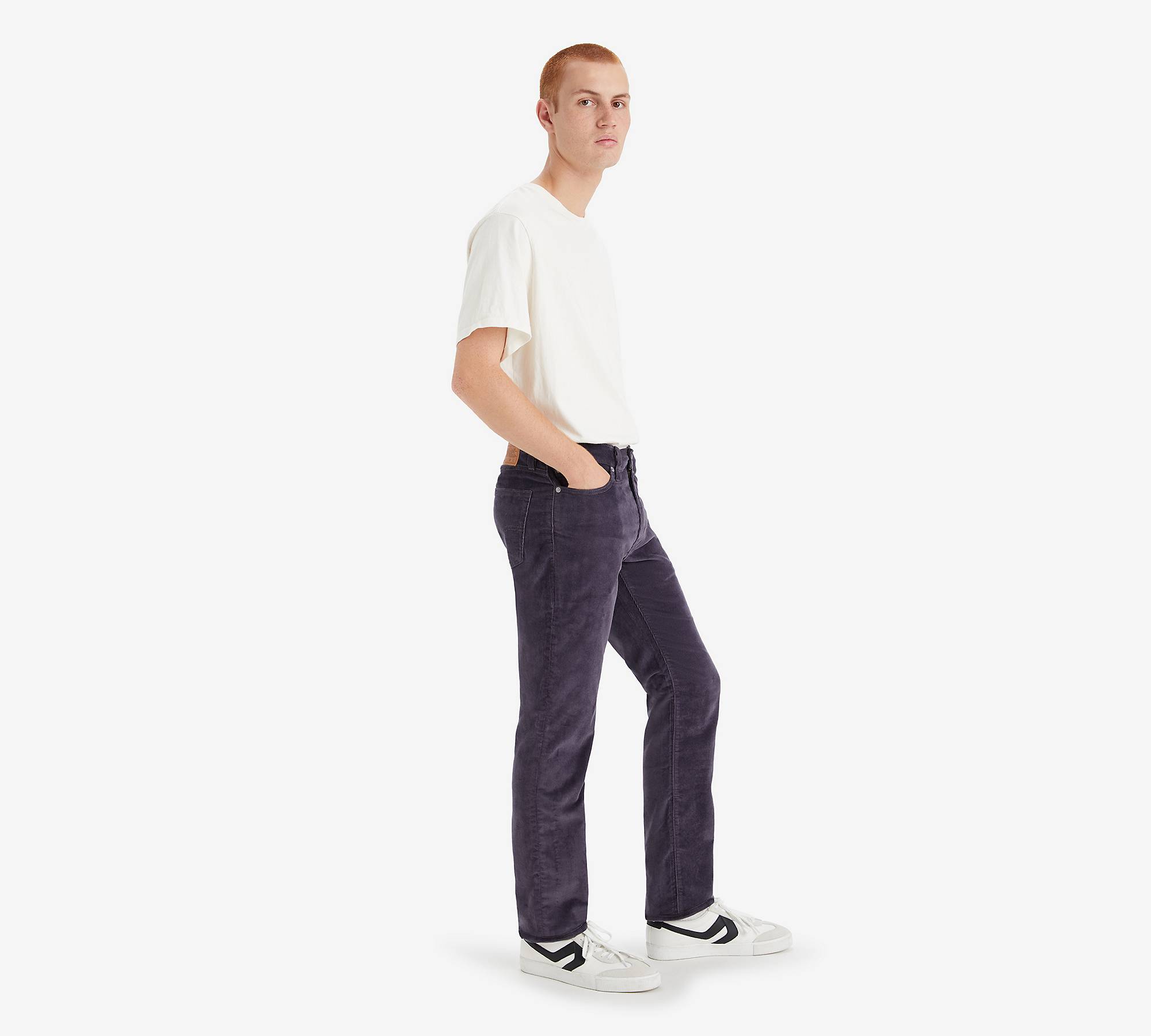 511™ Corduroy Slim Pants - Grey | Levi's® IE