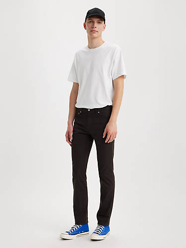 리바이스 Levi 511 Slim Fit Mens Jeans,Meteorite - Black - Stretch