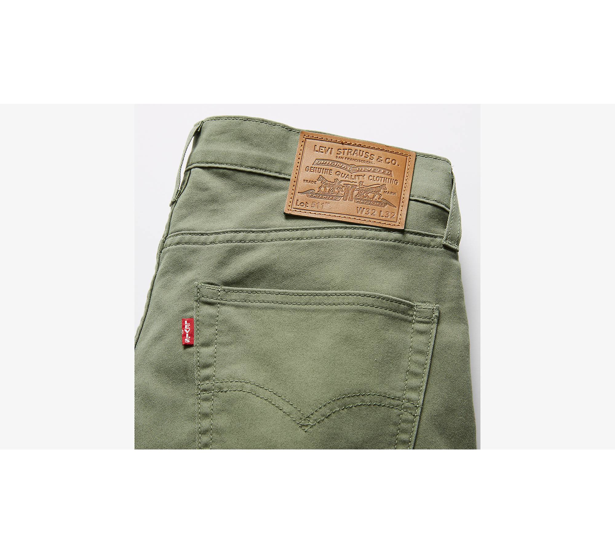 511™ Slim Lightweight Jeans - Green | Levi's® GB