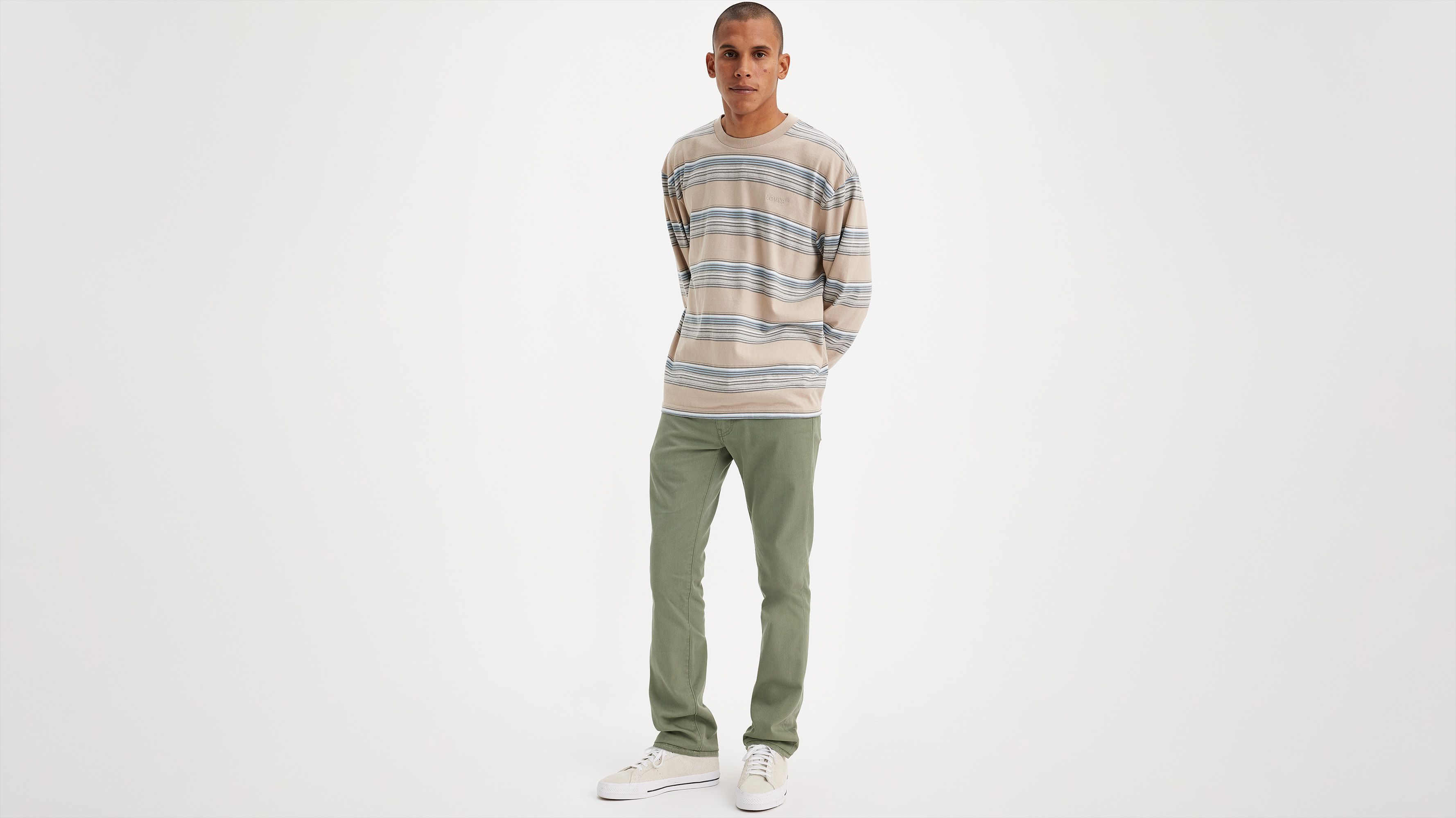 511™ Slim Fit Performance Cool Men's Pants - Green | Levi's® US