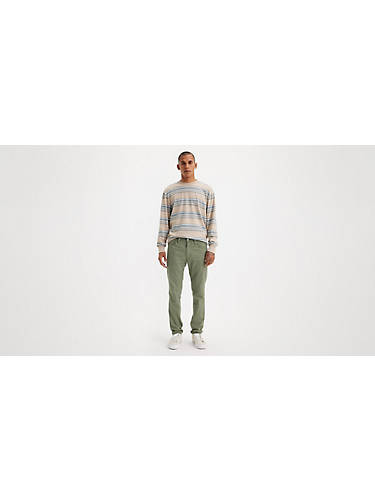 리바이스 Levi 511 Slim Fit Mens Jeans,Four Leaf Clover Cool - Green - Stretch
