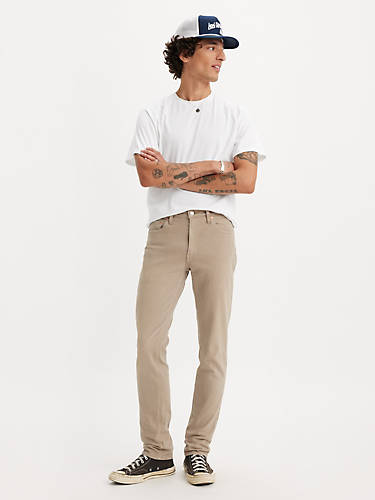 리바이스 Levi 511 Slim Fit Mens Jeans,Craft Paper Garment Dye - Brown - Stretch