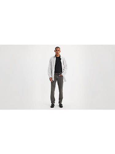 리바이스 Levi 511 Slim Fit Authentic Soft Mens Jeans,Power Lines Authentic Soft - Grey - Stretch