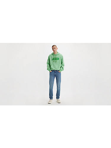 리바이스 Levi 511 Slim Fit Authentic Soft Mens Jeans,A Step Ahead Authentic Soft - Medium Wash - Stretc