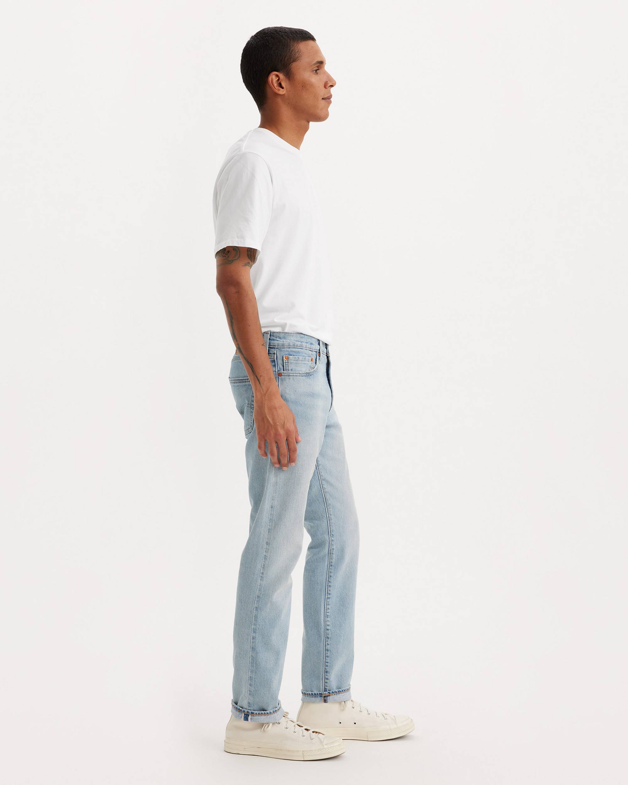 511™ Slim Fit Selvedge Men's Jeans - Light Wash | Levi's® US 511™ Slim Fit Selvedge Men's Jeans - Light Wash | Levi's® US