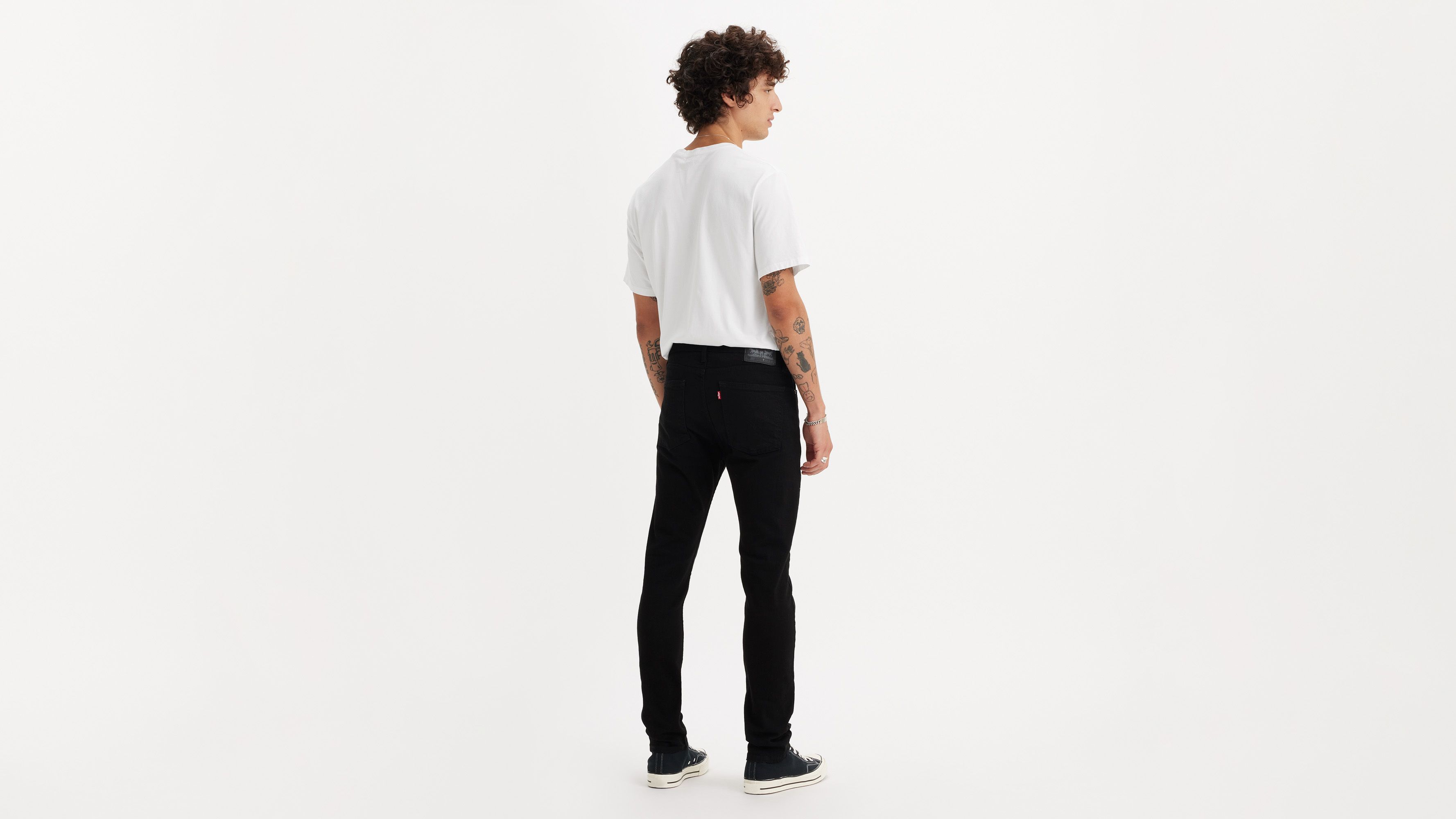 Top 80+ imagen levi’s 510 mens black skinny jeans