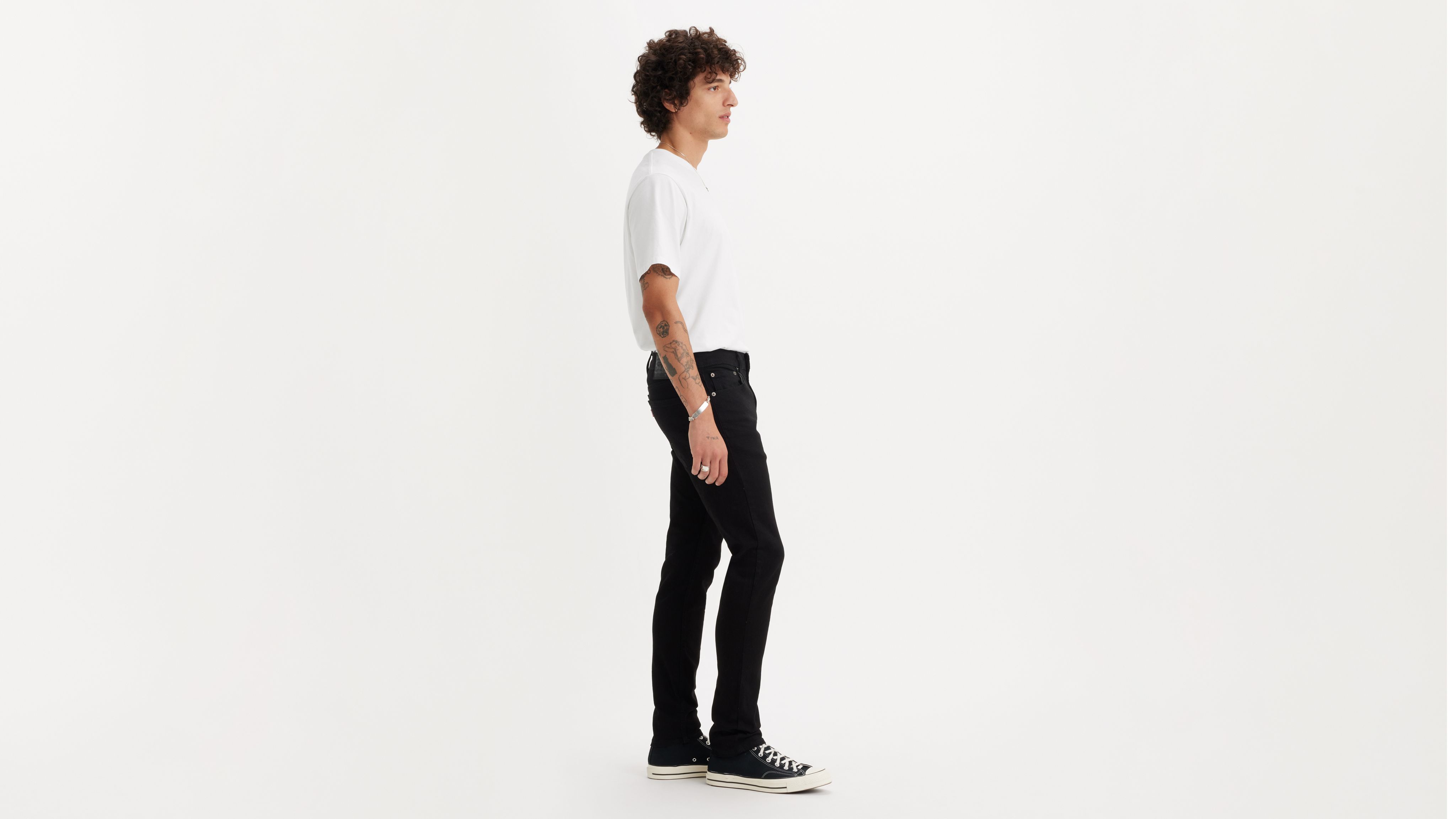 levi's 510 black jeans