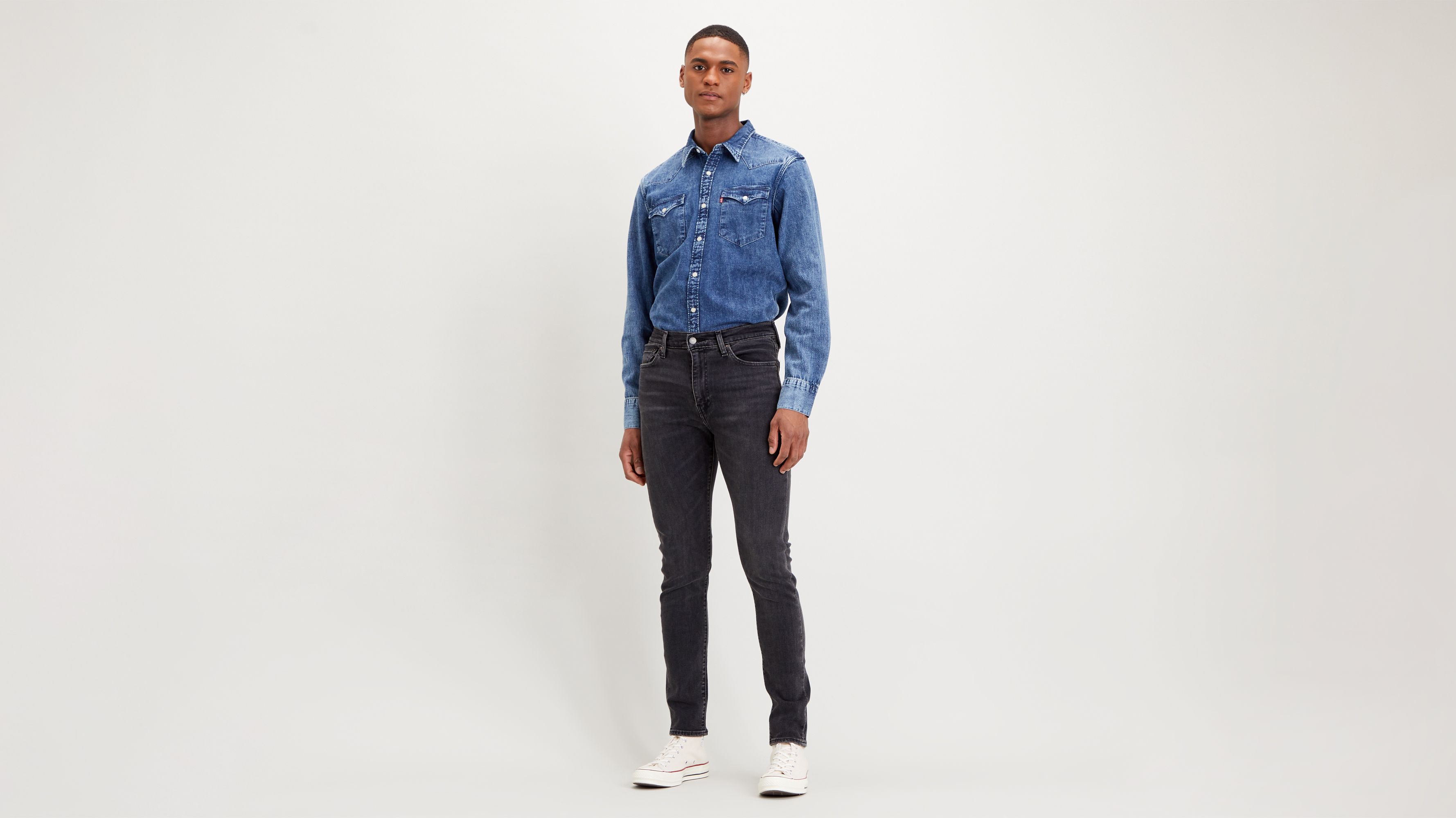 levi's 510 black jeans