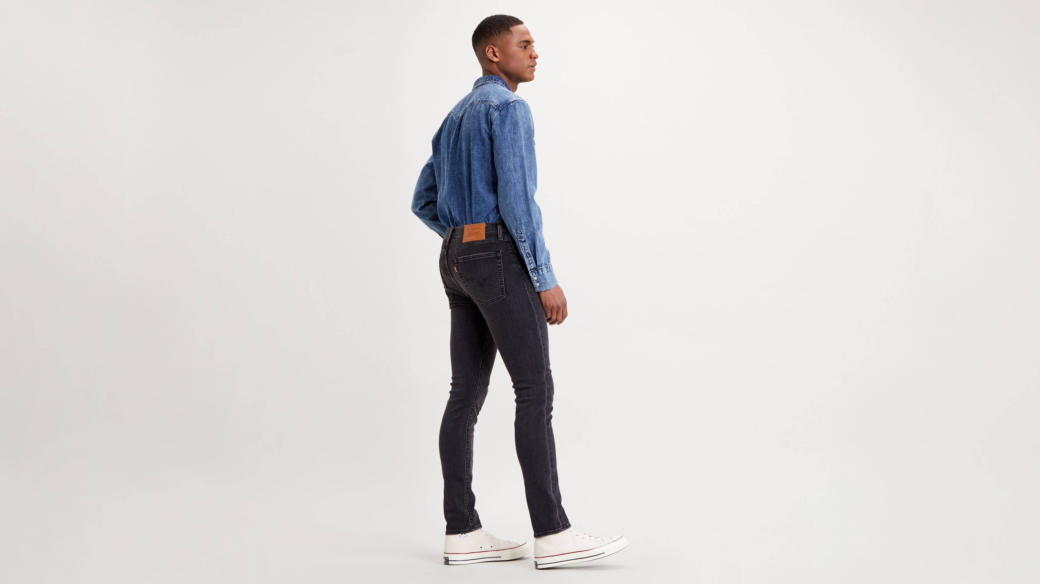 levi's 510 black jeans