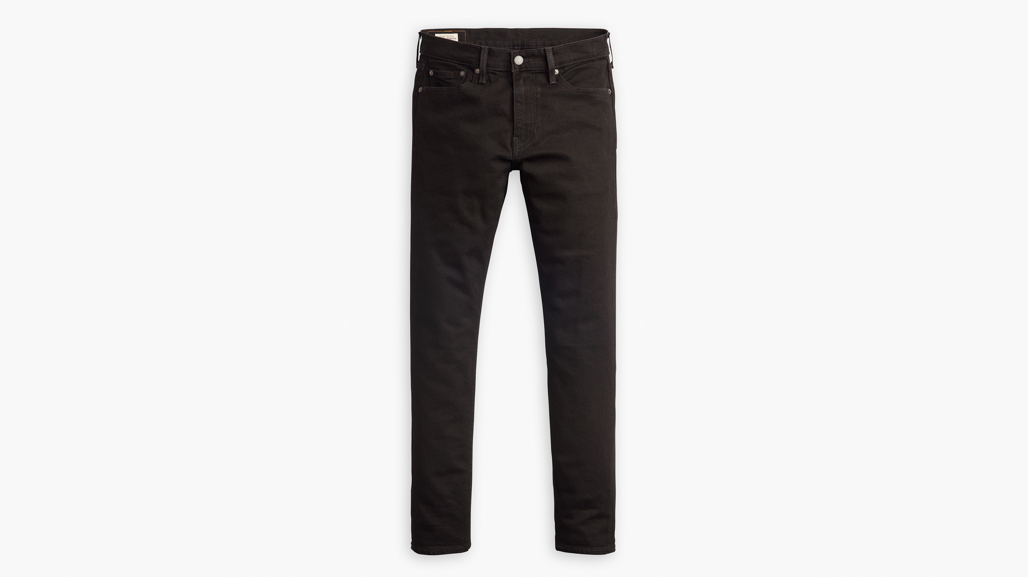 Mens black skinny levi jeans on sale