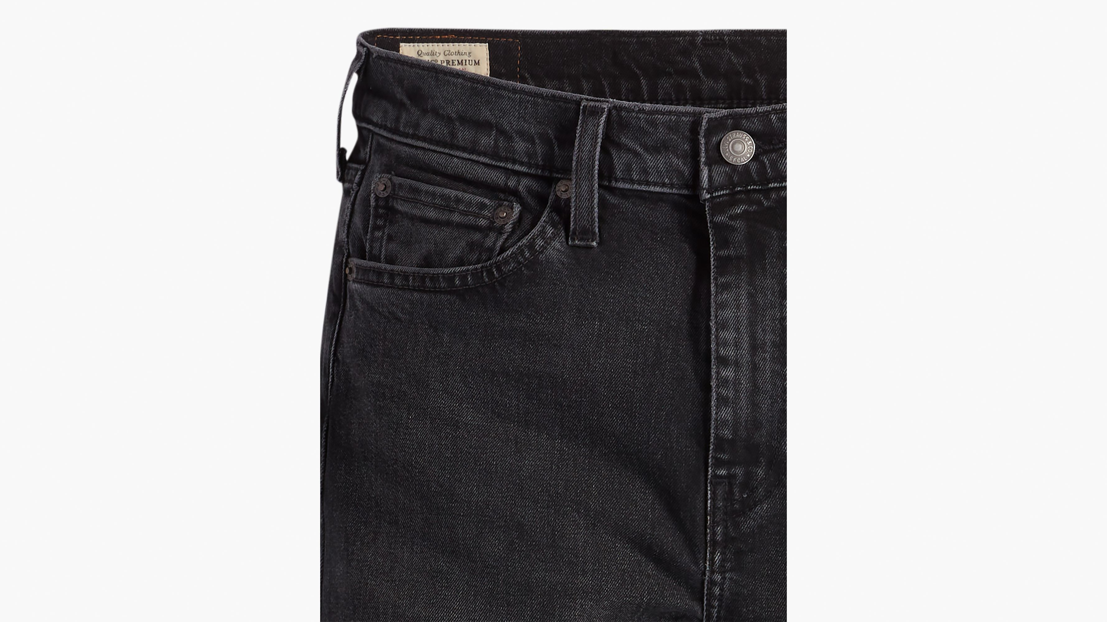 Black store stretch levis