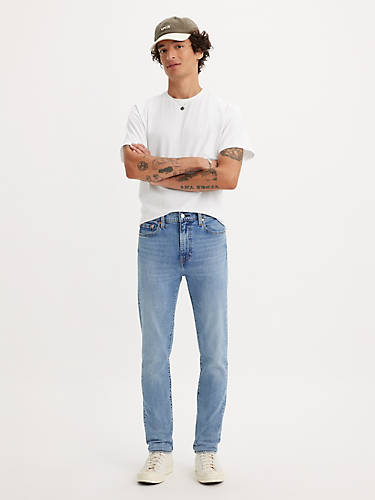 리바이스 Levi 510 Skinny Fit Mens Jeans,Left Alone - Medium Wash - Stretch