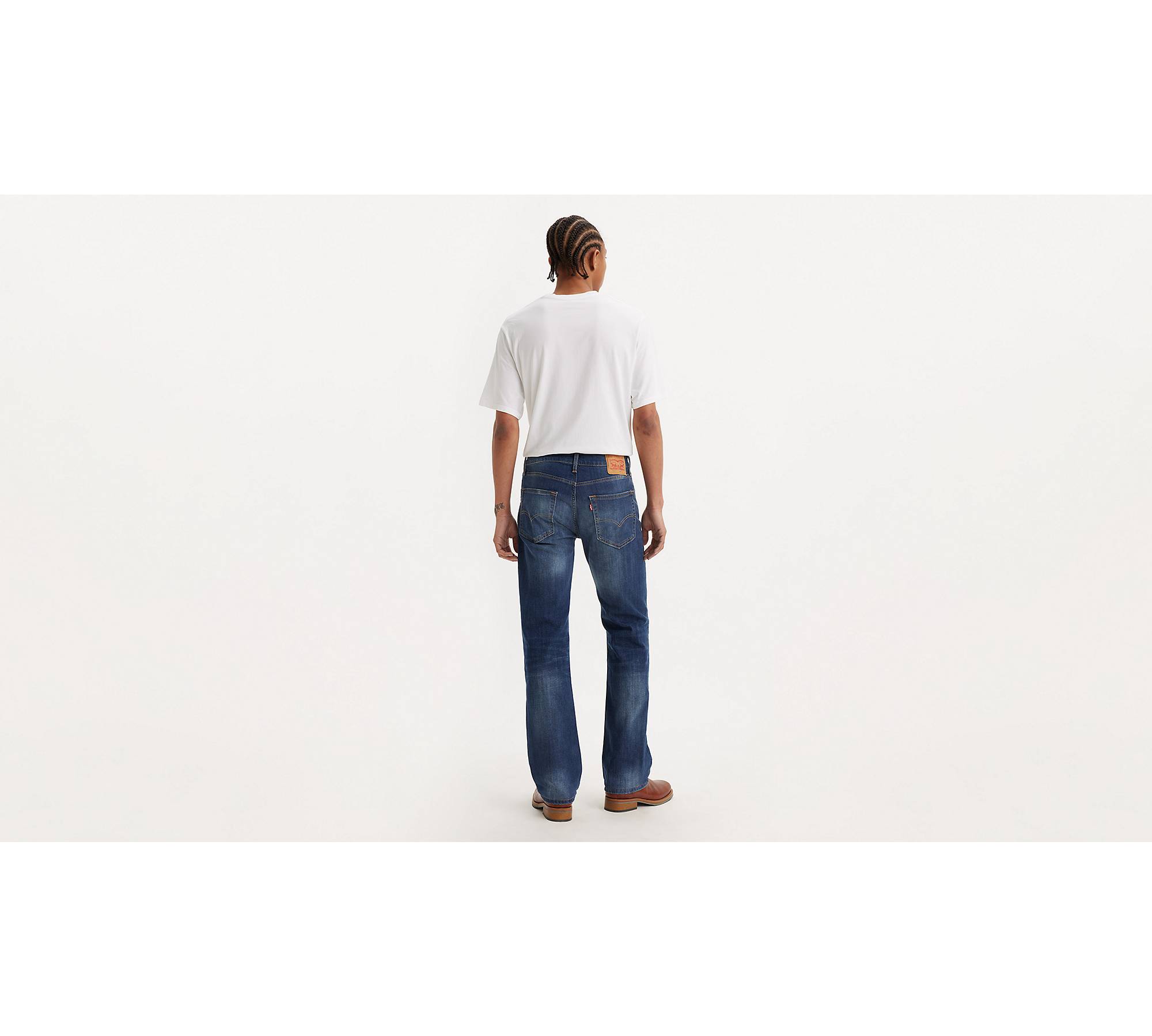 Levi's Men's 527 Slim Bootcut Stretch Low Rise Slim Fit Boot Cut Jeans -  Wave