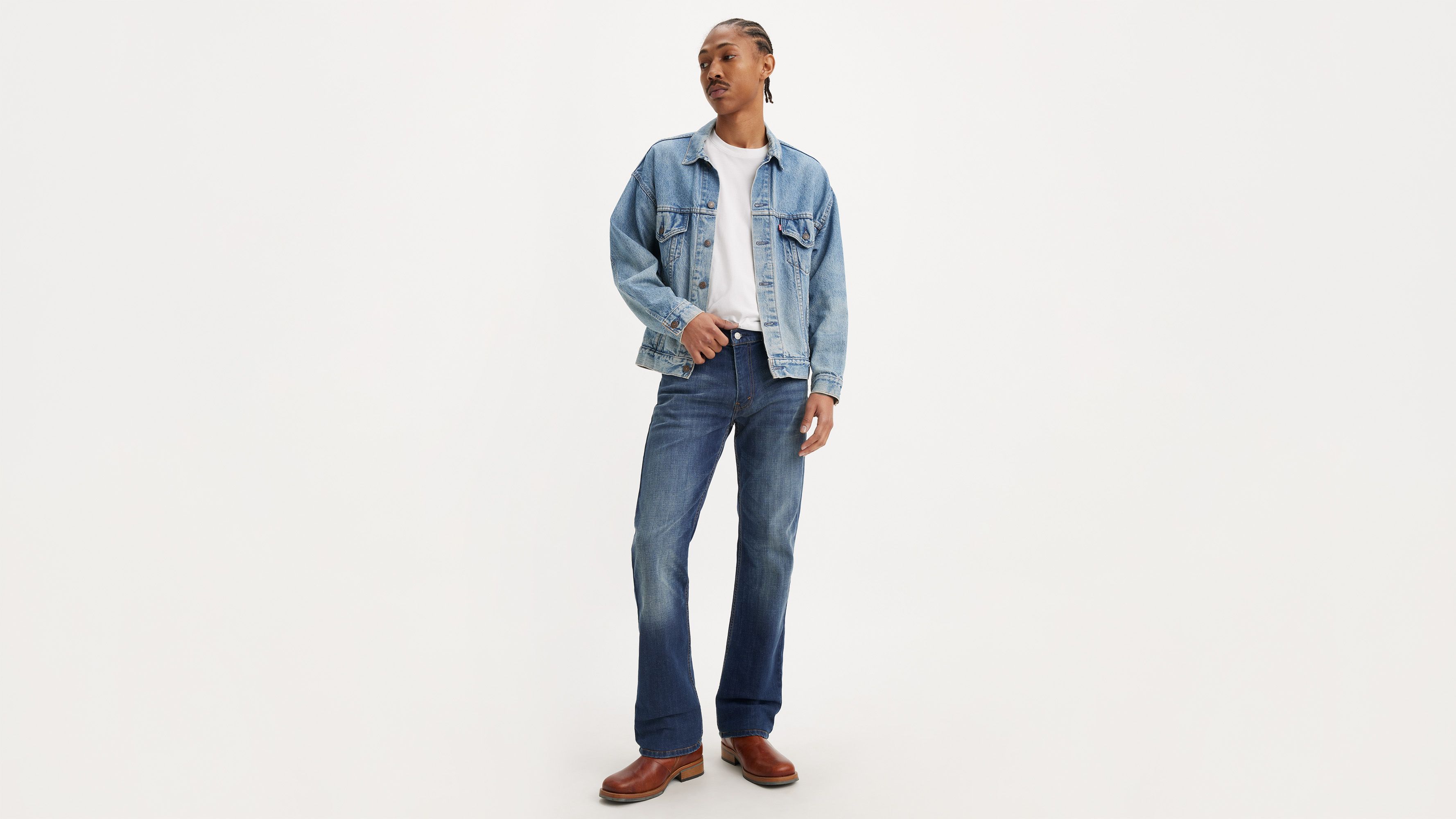 Pantalon Levis 527 Slim Bootcut Wave 002 - Very Vaquero