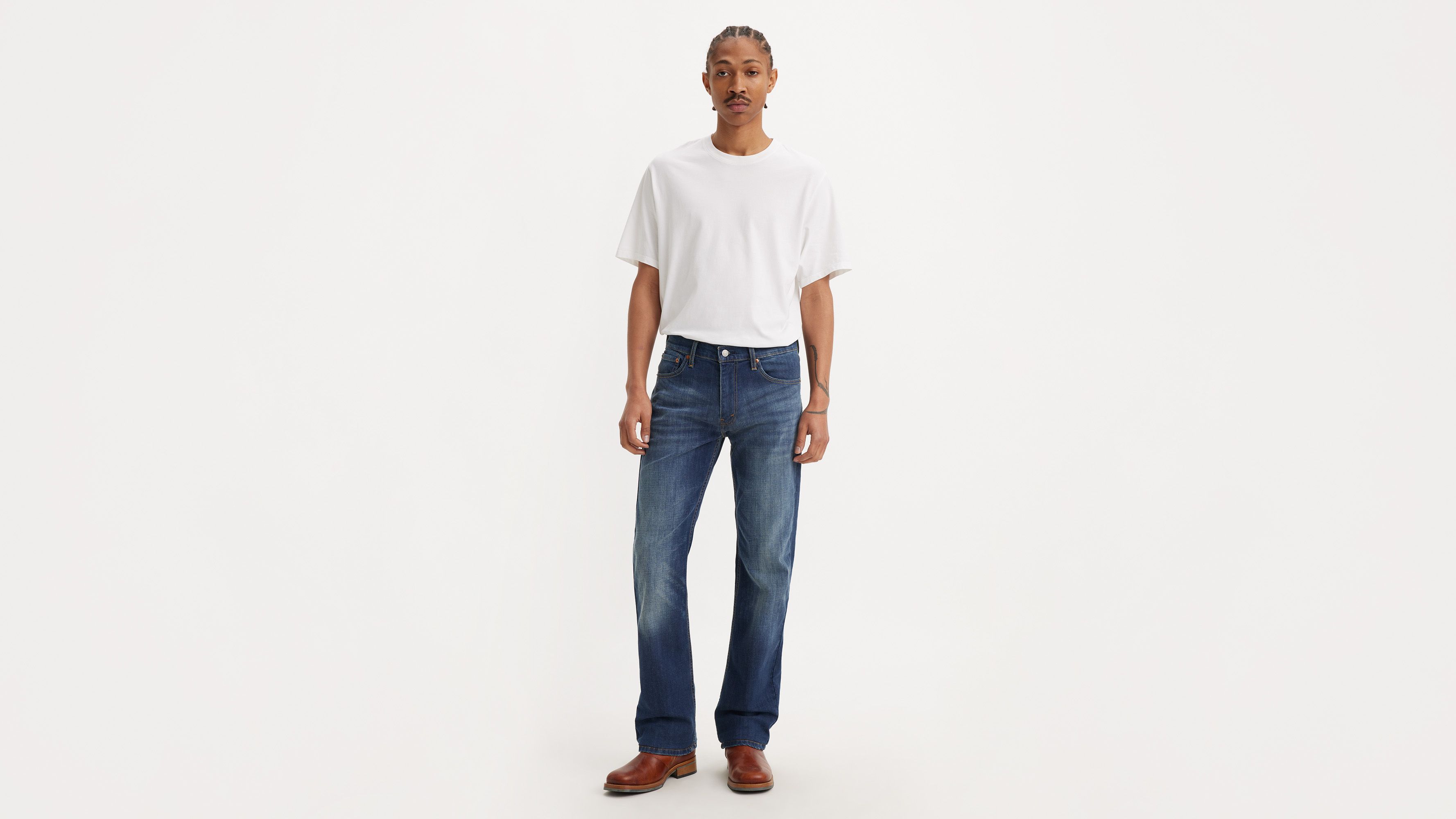 527™ Slim Bootcut Men's Jeans - Dark Wash