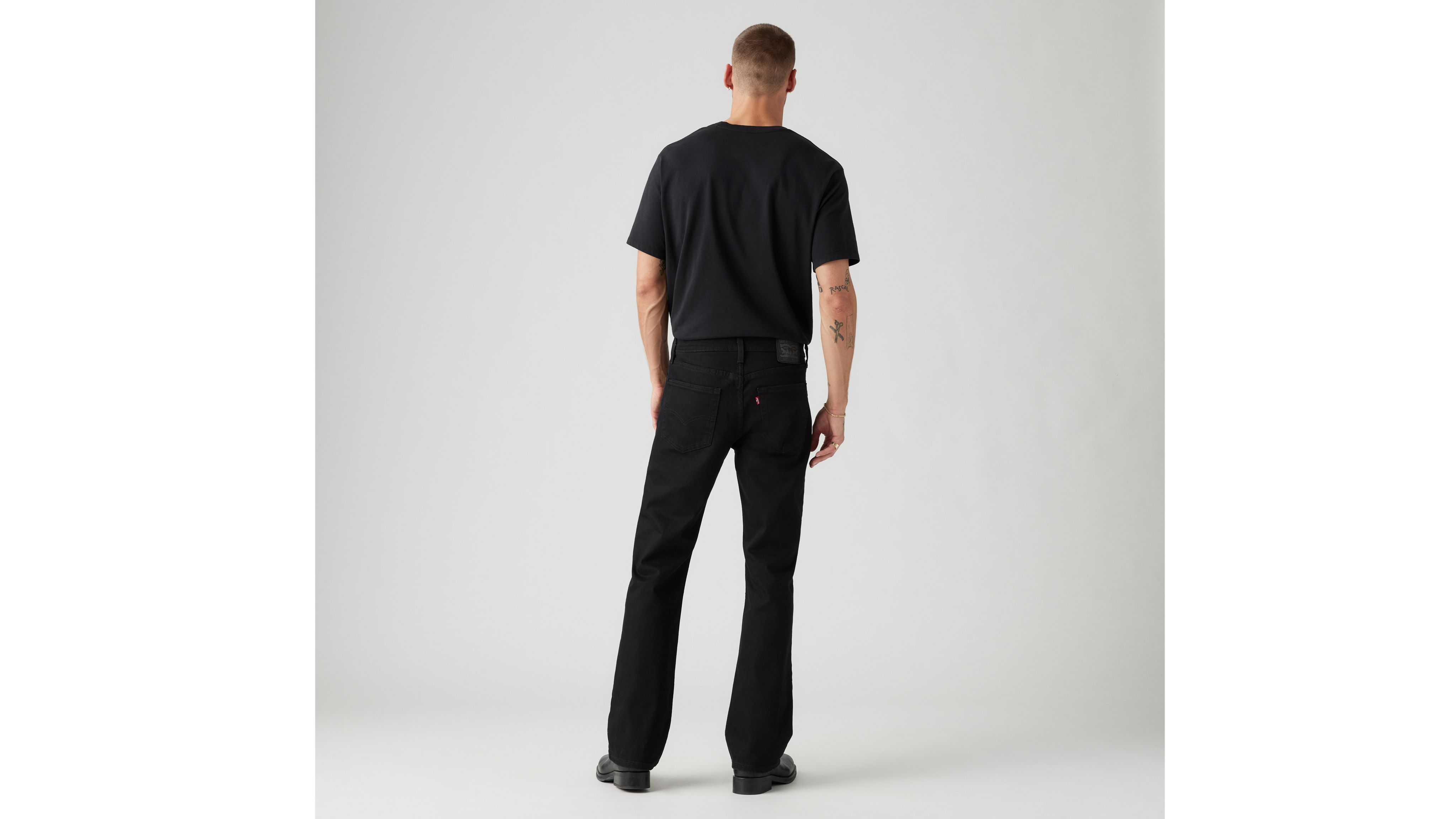 Black levi outlet 527 jeans