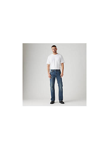 리바이스 Levi 527 Slim Bootcut Mens Jeans,Quickstep - Dark Wash - Stretch