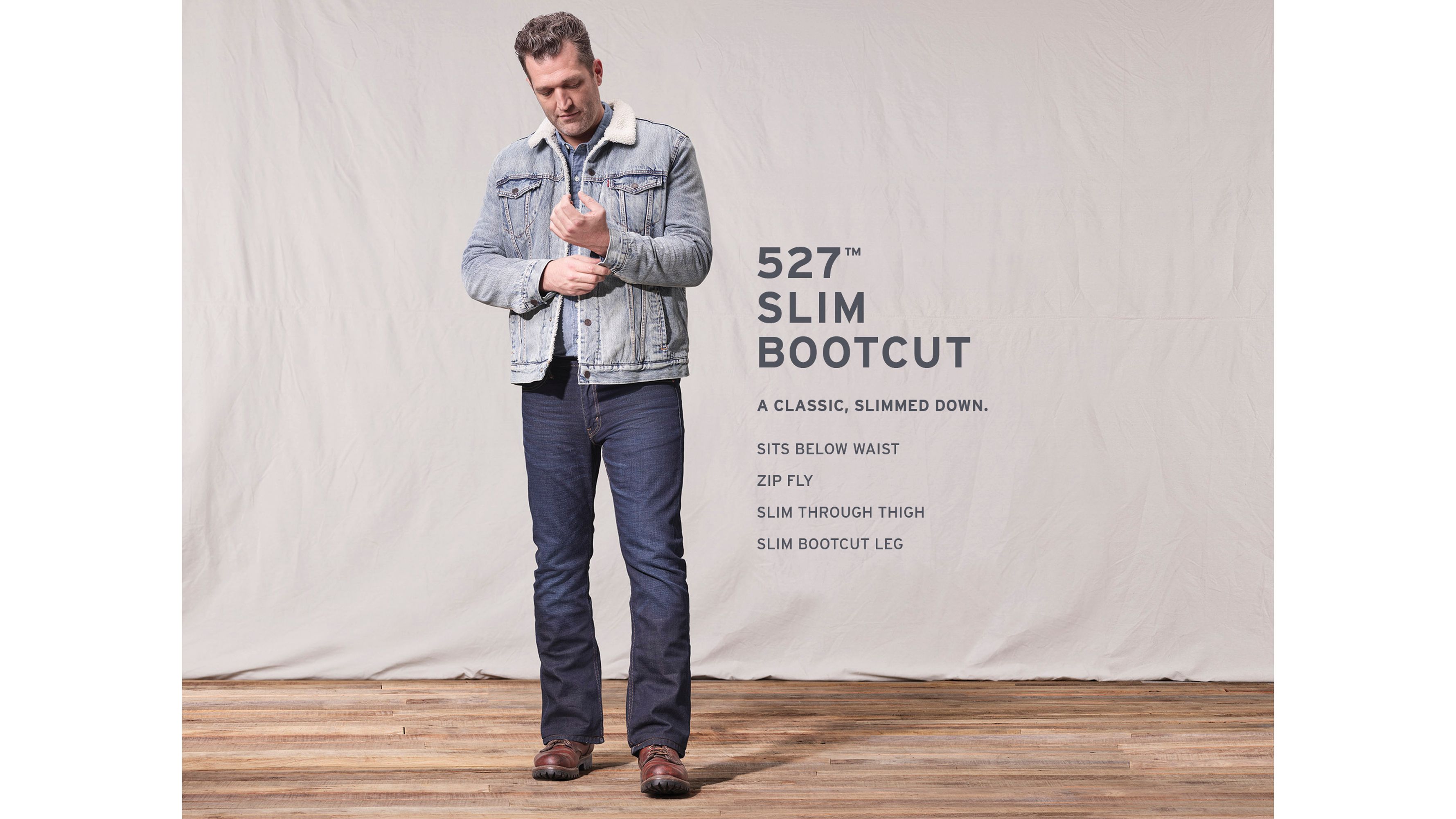 slim bootcut levi's