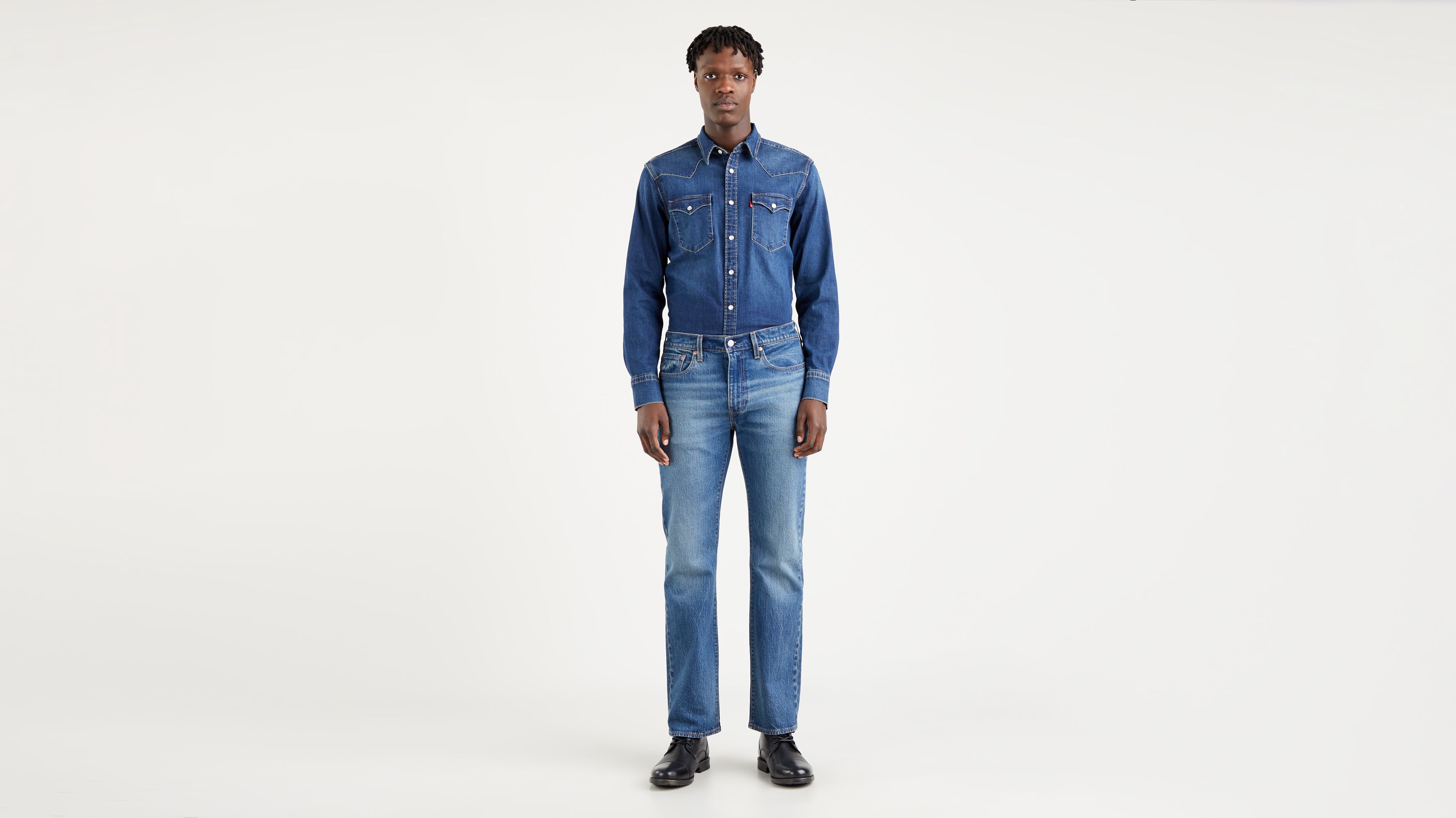527™ Slim Bootcut Jeans - Blue | Levi's® AD