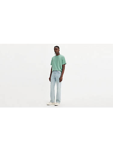 리바이스 Levi 527 Slim Bootcut Mens Jeans,Take It All - Light Wash - Stretch